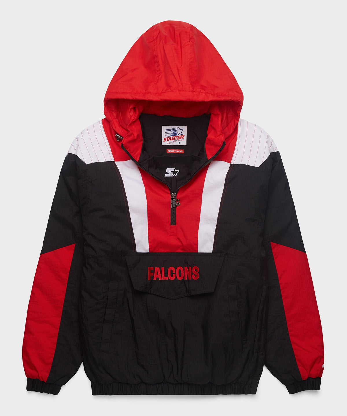 HOMAGE X Starter Falcons Pullover Jacket | Retro Atlanta Falcons 