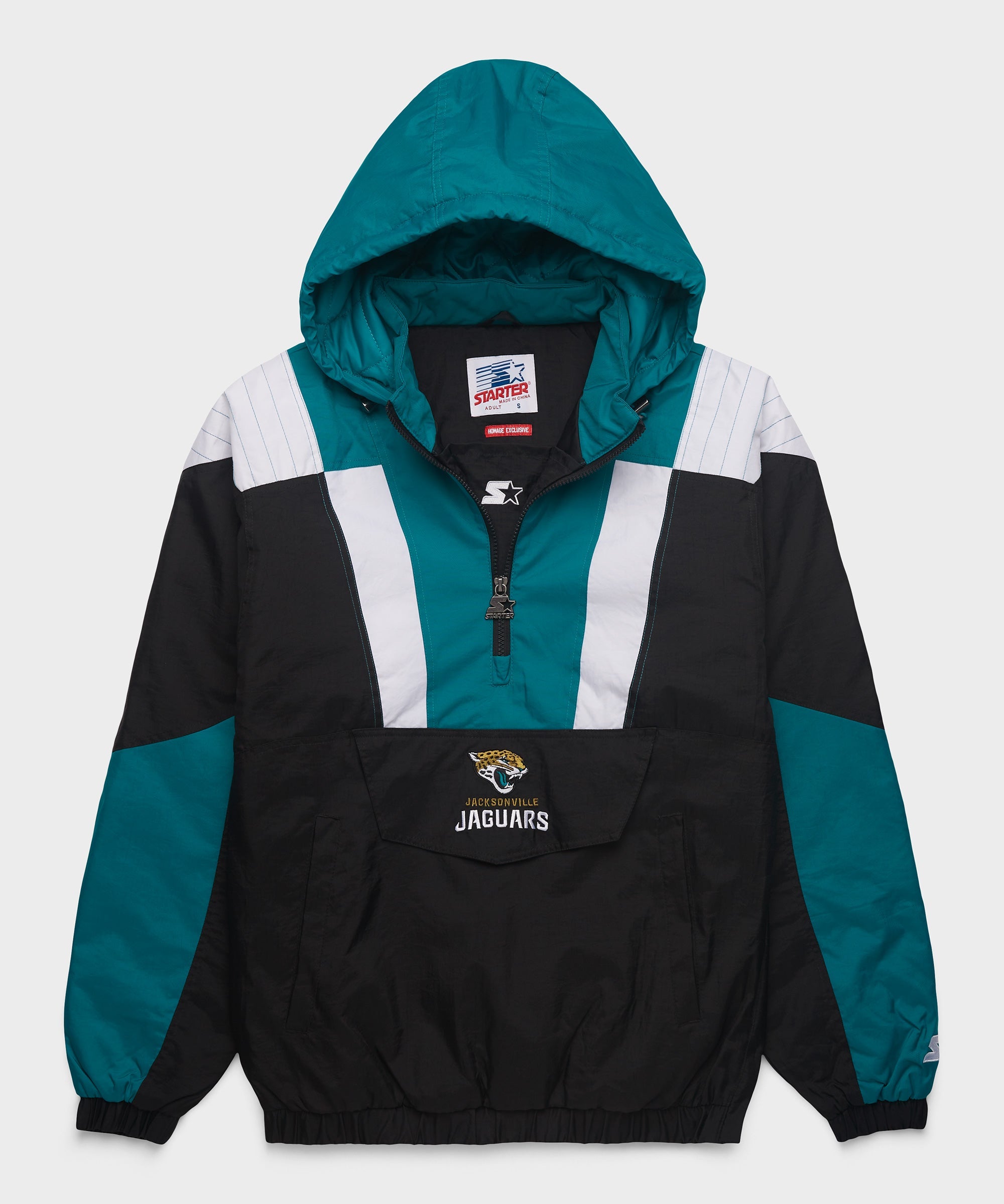 HOMAGE X Starter Jaguars Pullover Jacket Light Blue