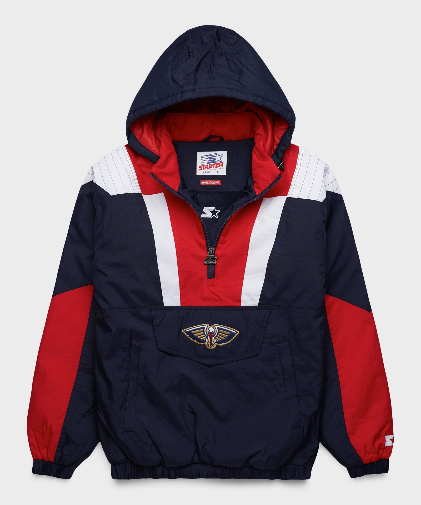 HOMAGE X Starter Pelicans Pullover Jacket