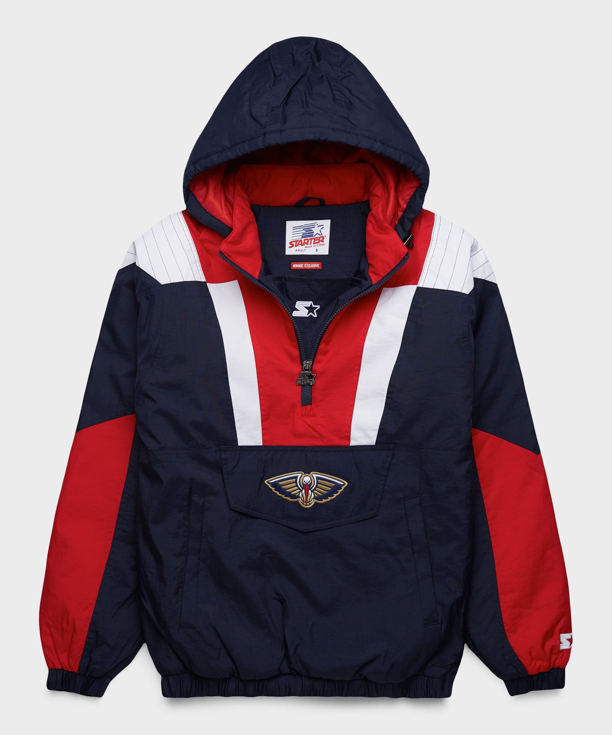 HOMAGE X Starter Pelicans Pullover Jacket