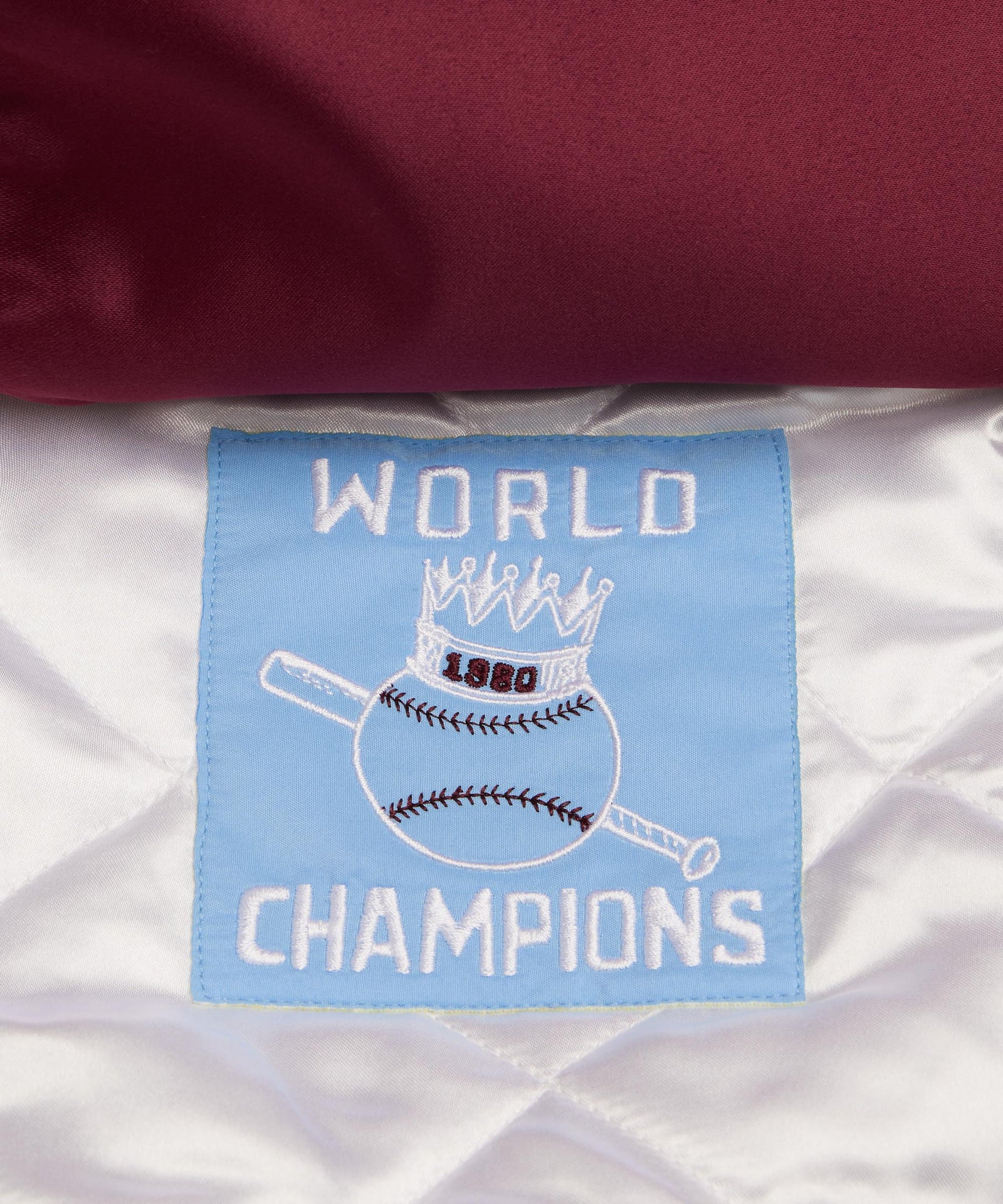 HOMAGE X Starter Phillies Heavyweight Satin Jacket