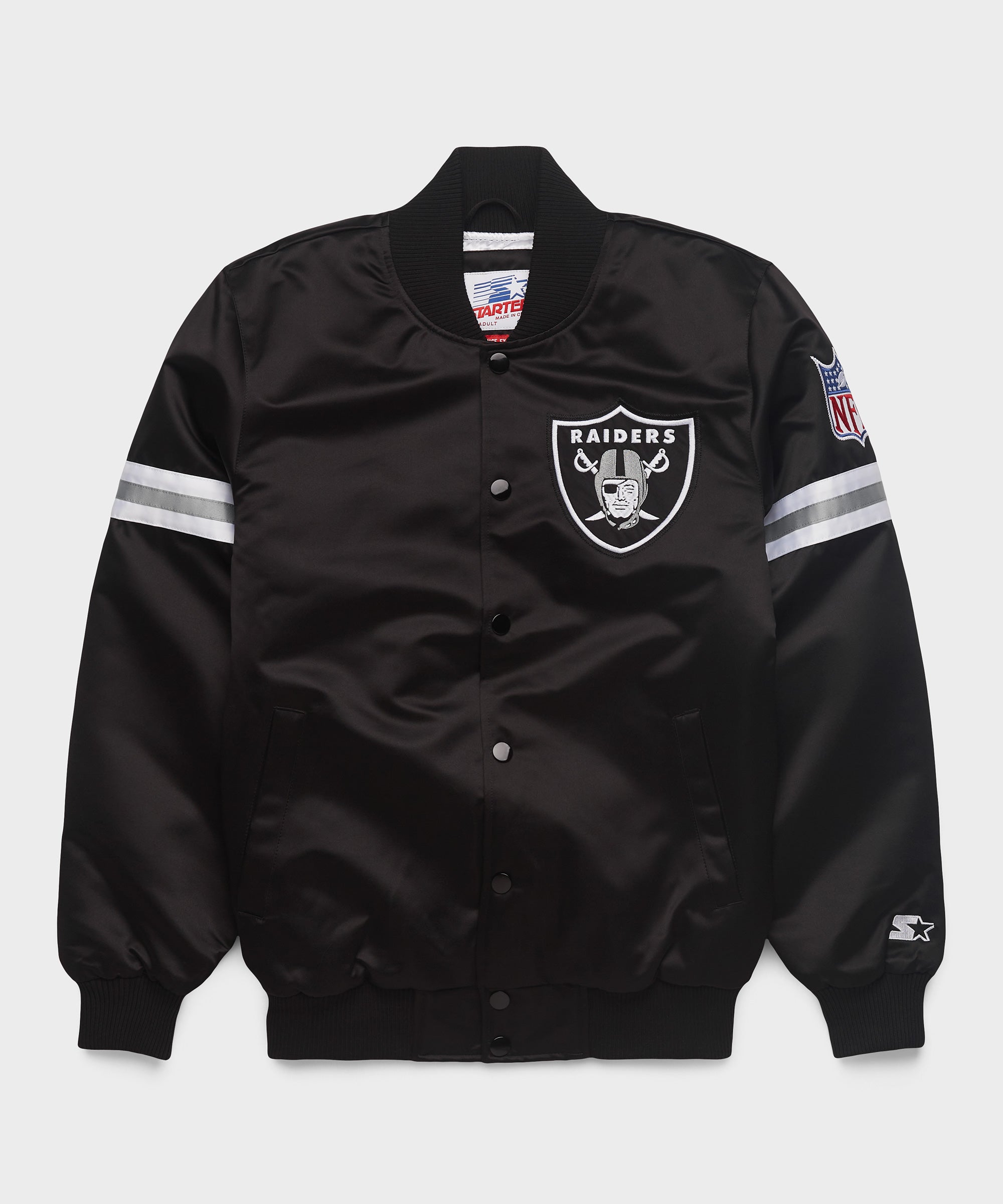 HOMAGE X Starter Raiders Heavyweight Satin Jacket