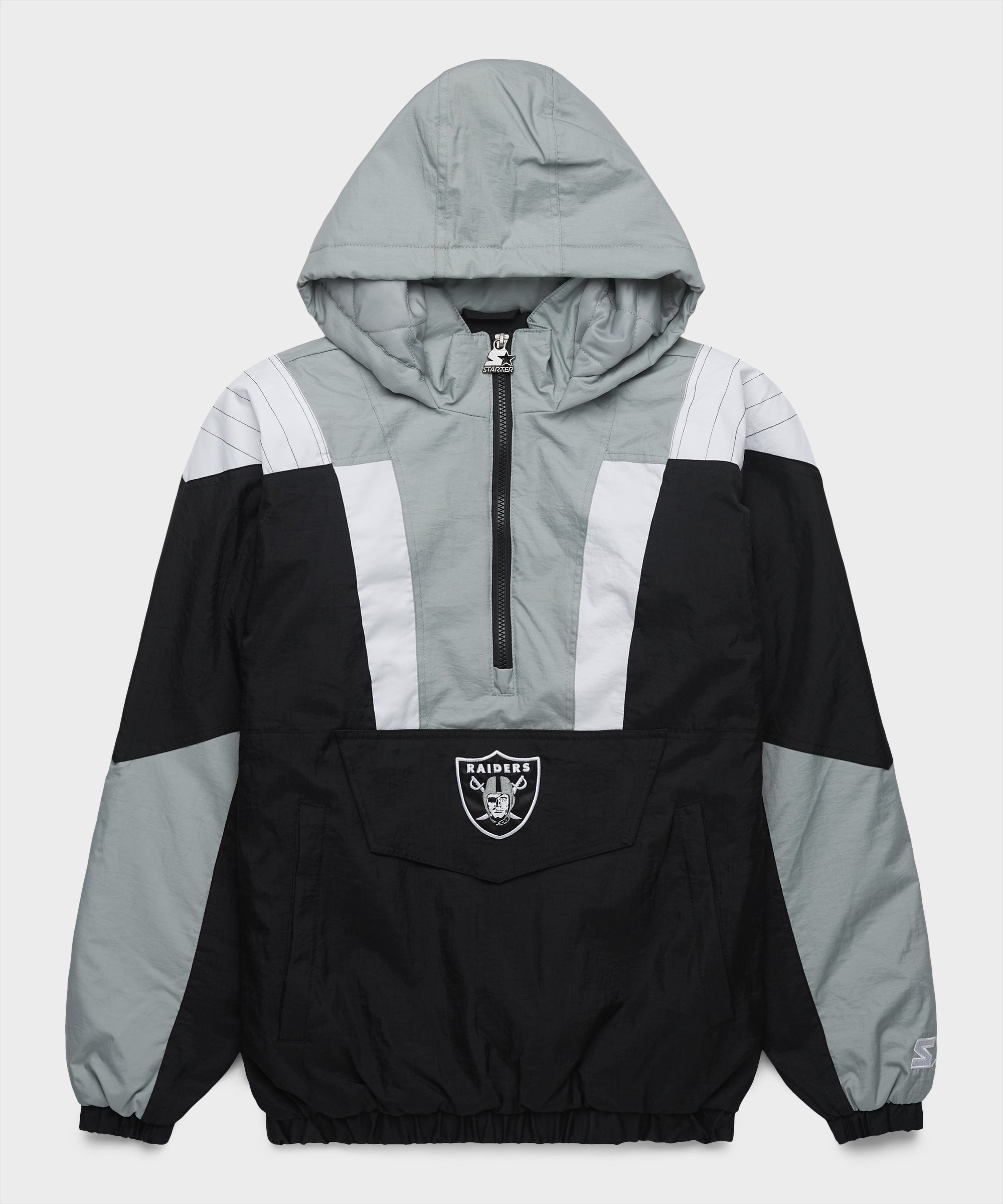 HOMAGE X Starter Raiders Pullover Jacket | Retro Las Vegas Raiders
