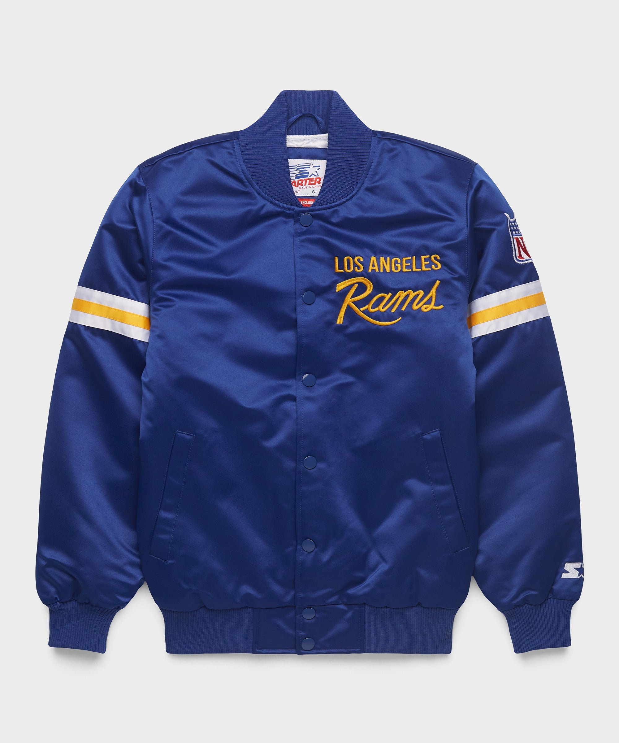 HOMAGE X Starter Rams Heavyweight Satin Jacket