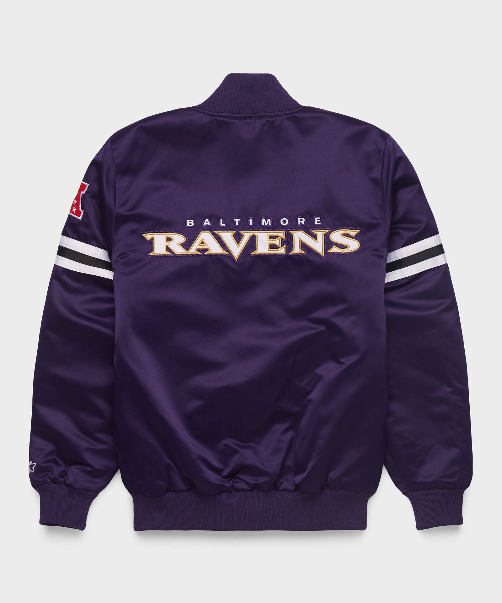 HOMAGE X Starter Ravens Heavyweight Satin Jacket