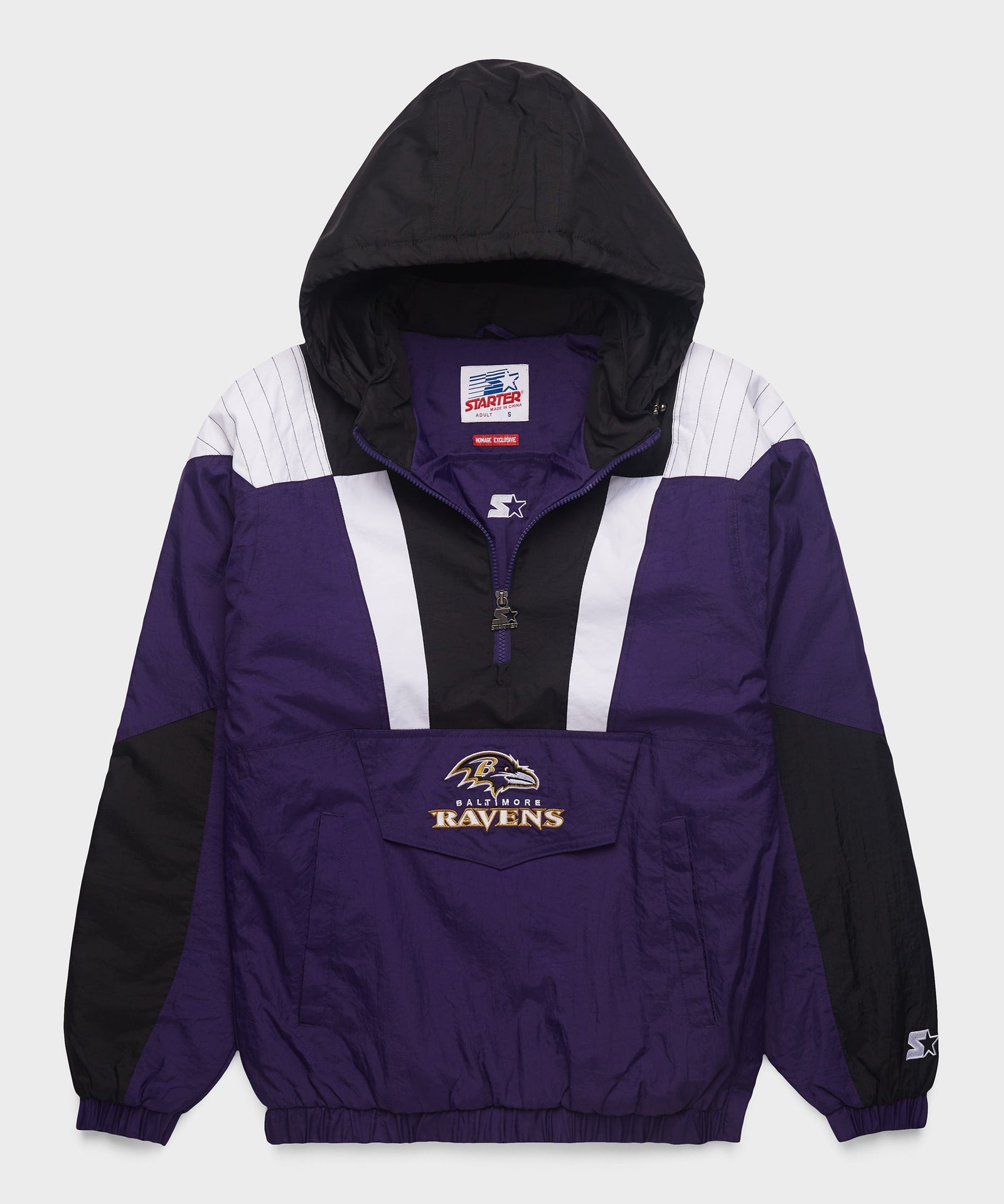 HOMAGE X Starter Ravens Pullover Jacket