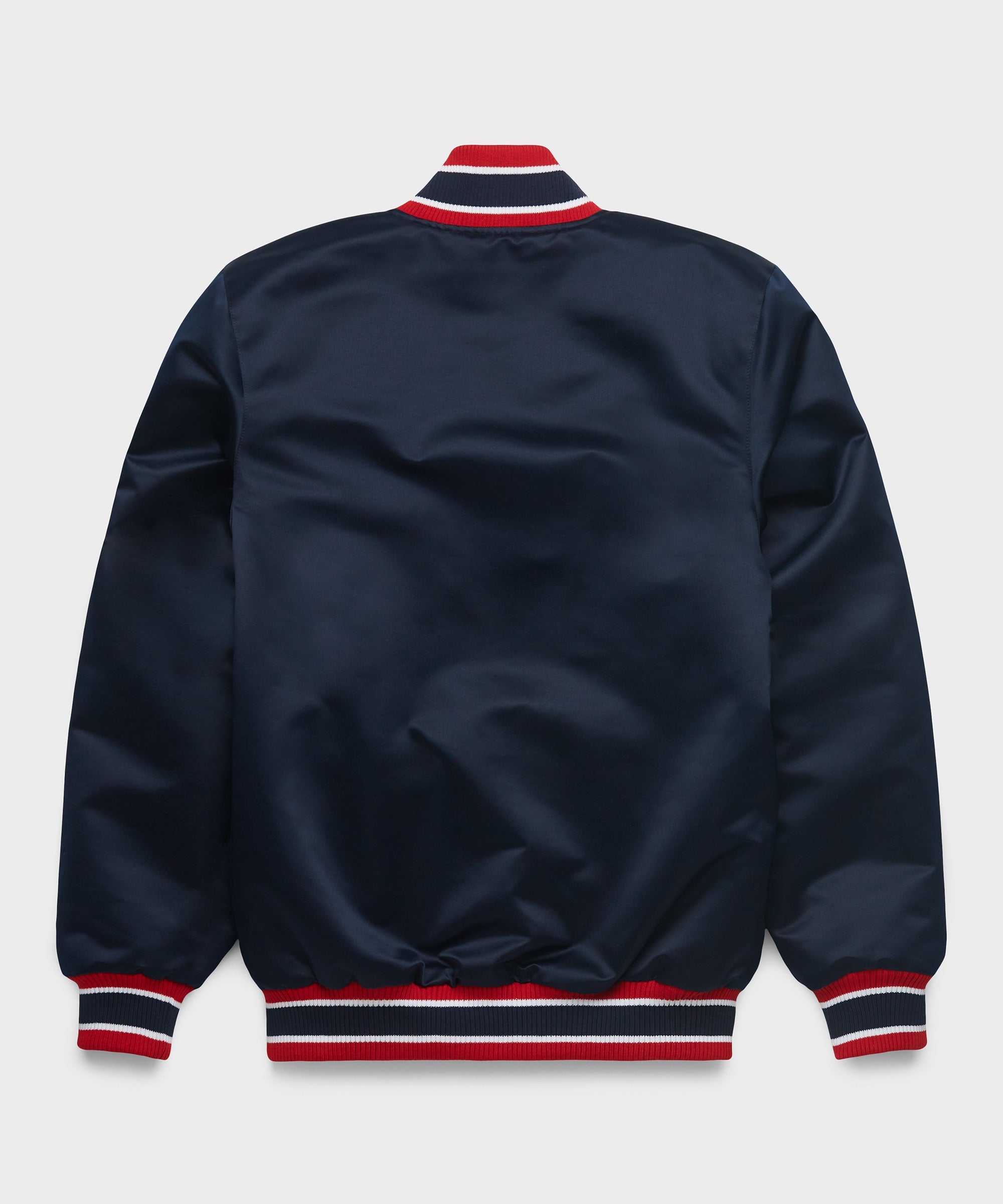 HOMAGE X Starter Red Sox Heavyweight Satin Jacket Navy