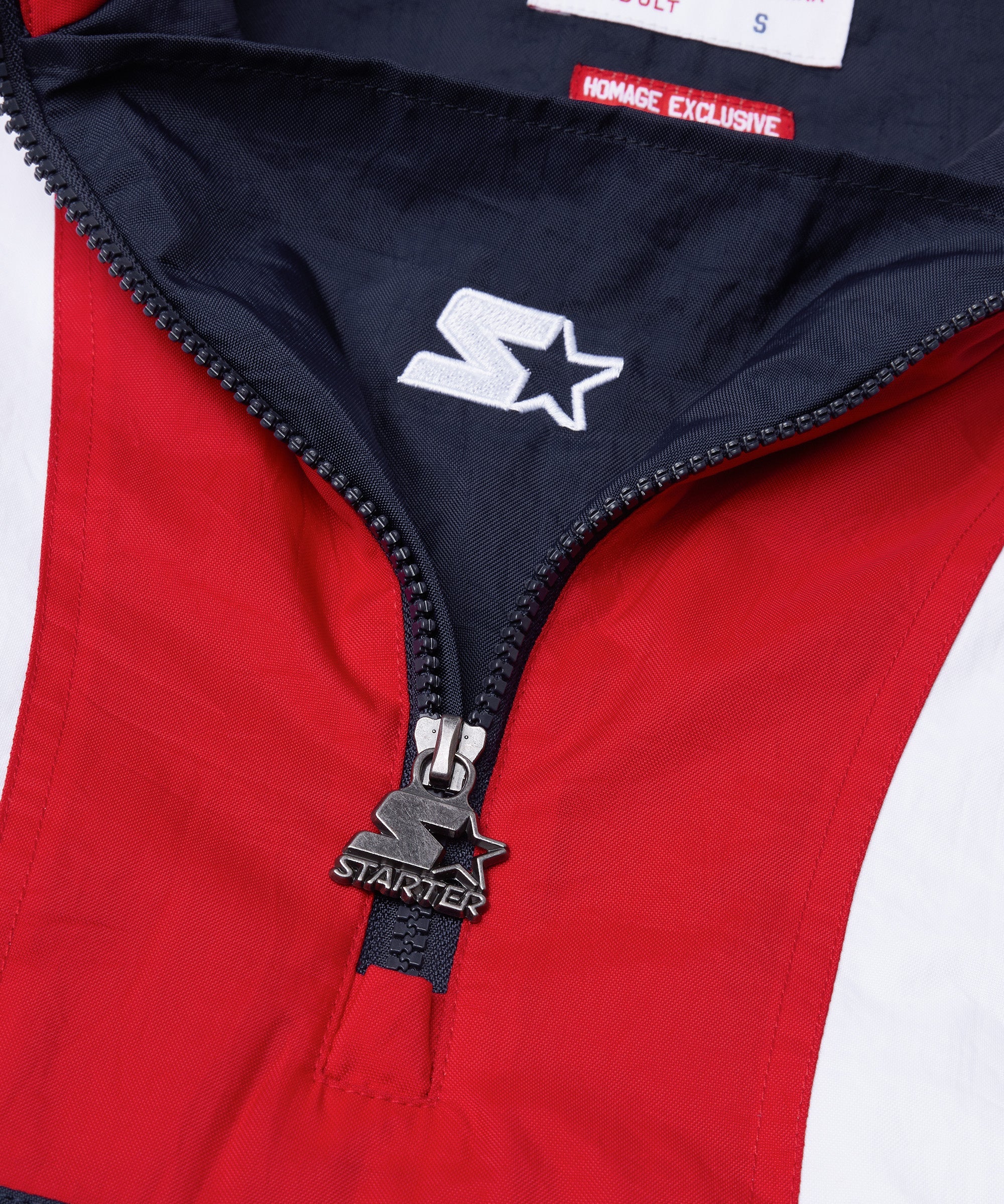 HOMAGE X Starter Red Sox Pullover Jacket
