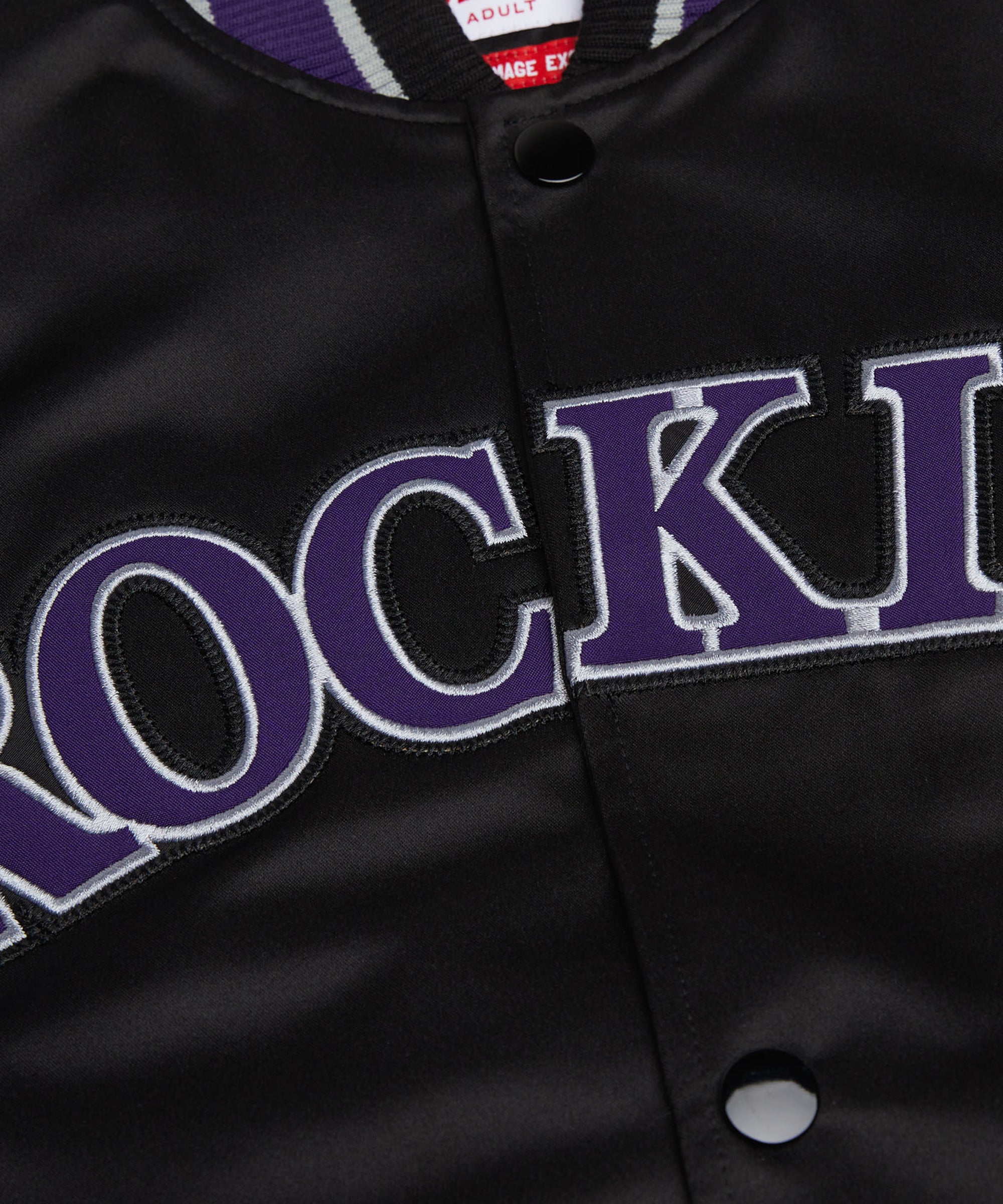 HOMAGE X Starter Rockies Heavyweight Satin Jacket