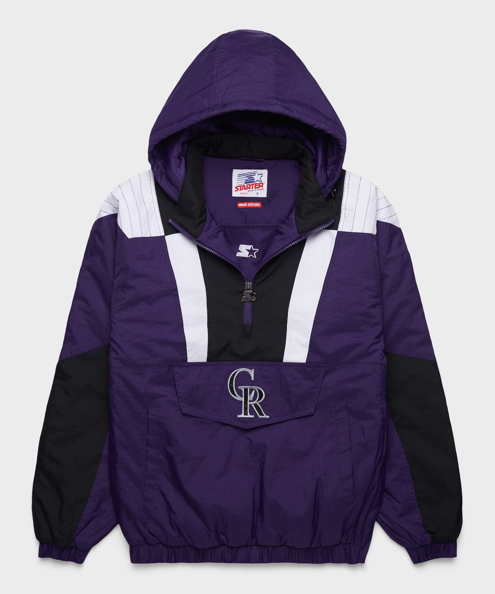 HOMAGE X Starter Rockies Pullover Jacket