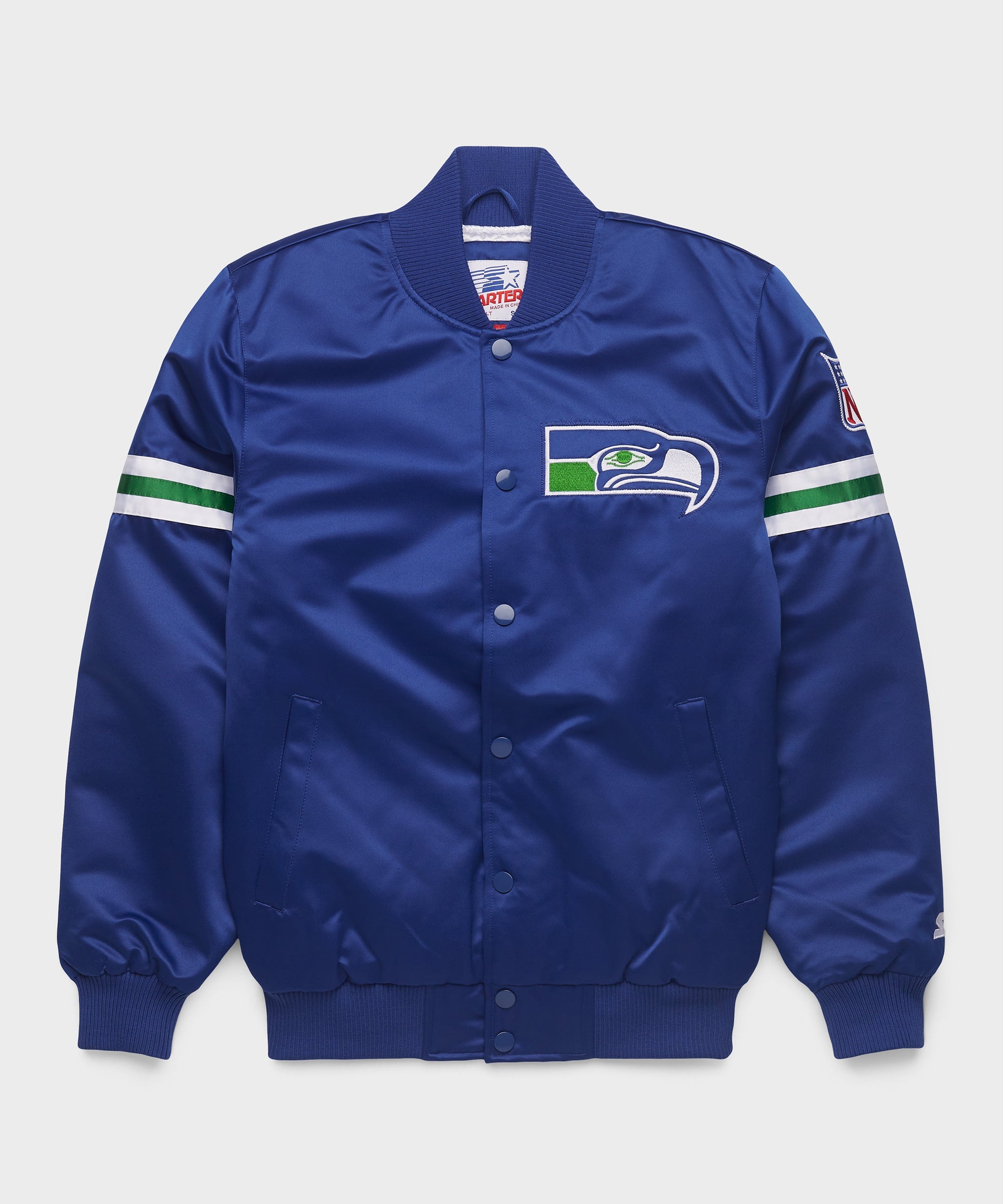 HOMAGE X Starter Seahawks Heavyweight Satin Jacket