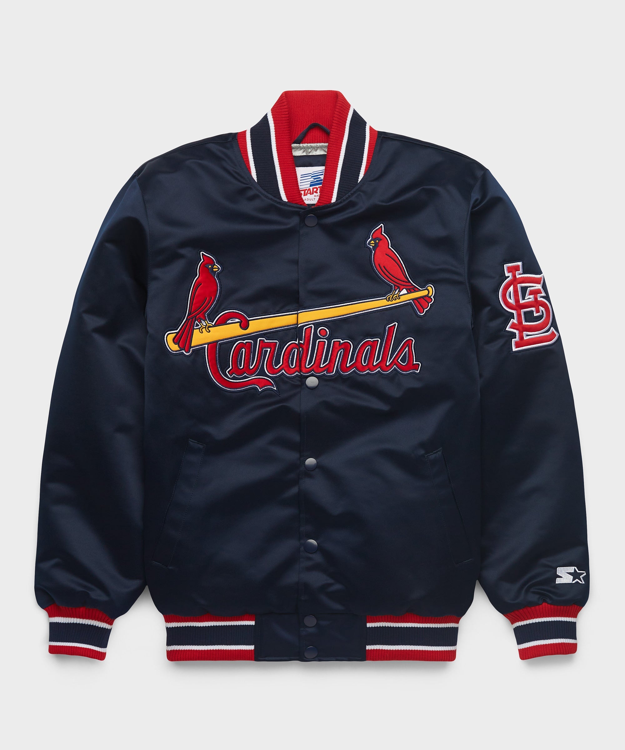HOMAGE X Starter St. Louis Cardinals Heavyweight Satin Jacket