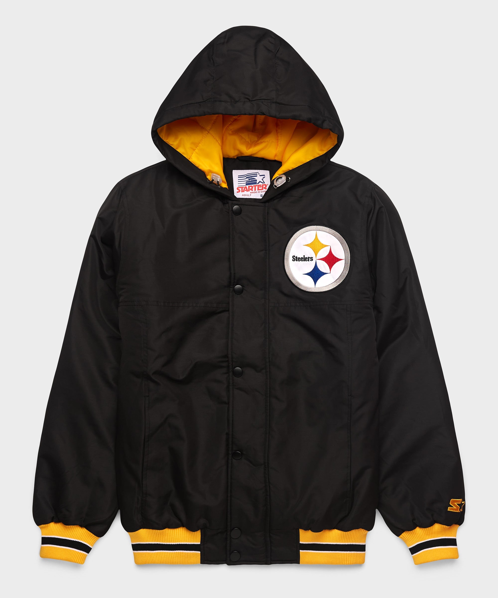 HOMAGE X Starter Steelers Parka Jacket | Retro NFL Winter Jacket