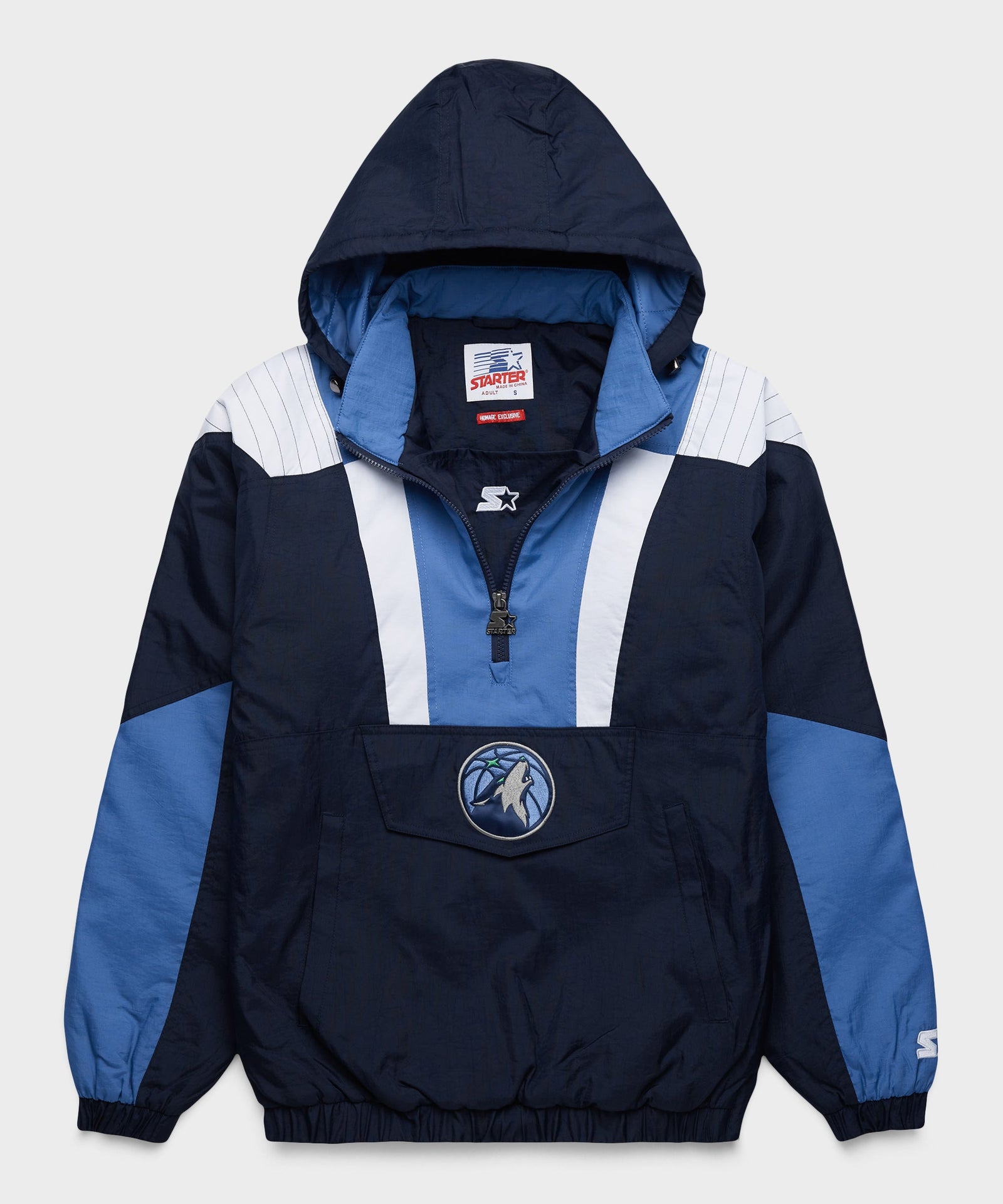 HOMAGE X Starter Timberwolves Pullover Jacket
