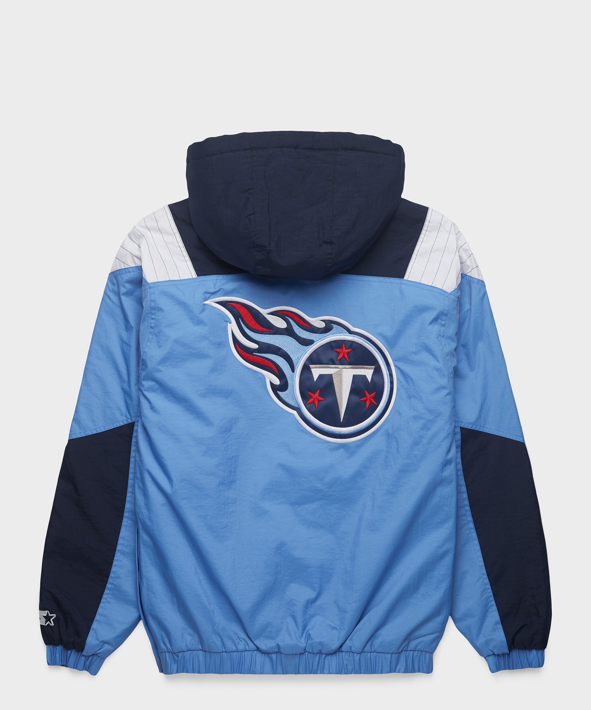HOMAGE X Starter Titans Pullover Jacket Light Blue