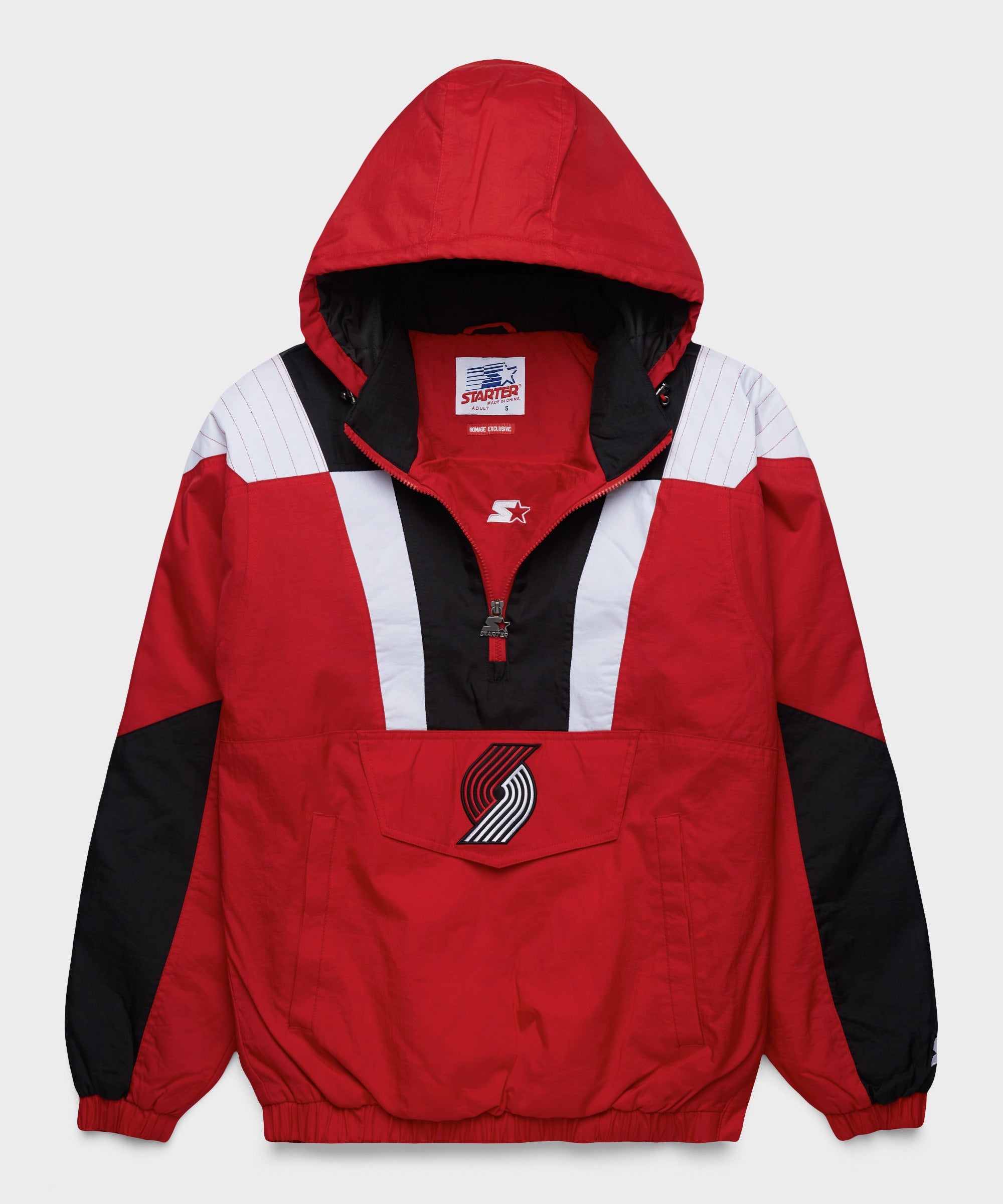HOMAGE X Starter Trail Blazers Pullover Jacket