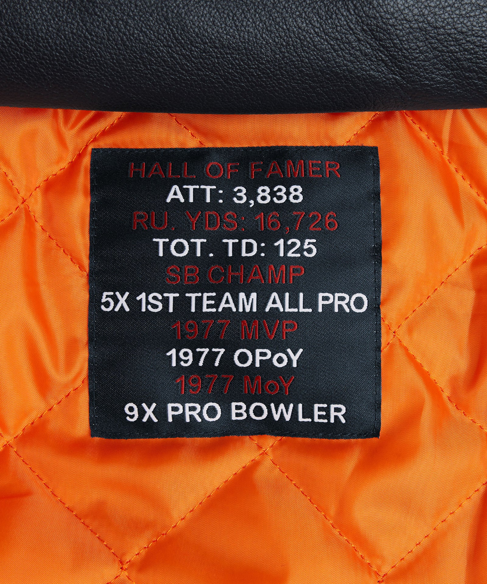 HOMAGE X Starter Walter Payton GOAT Jacket