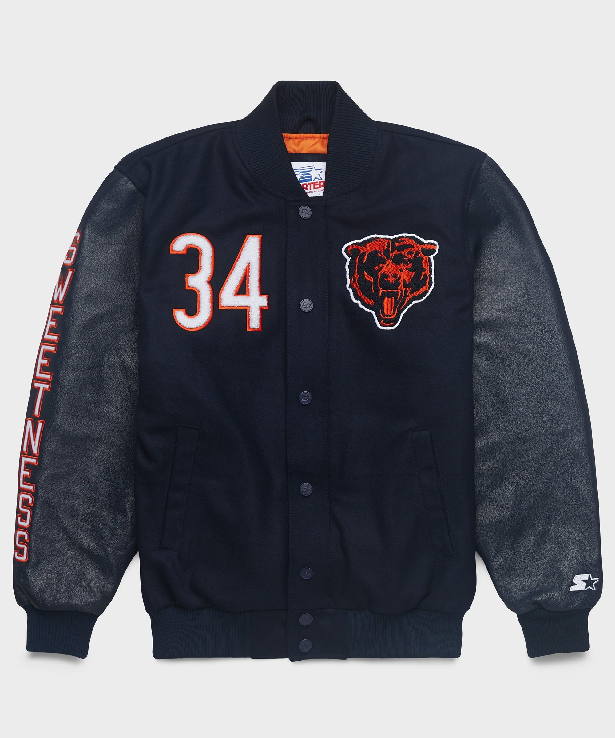 HOMAGE X Starter Walter Payton GOAT Jacket