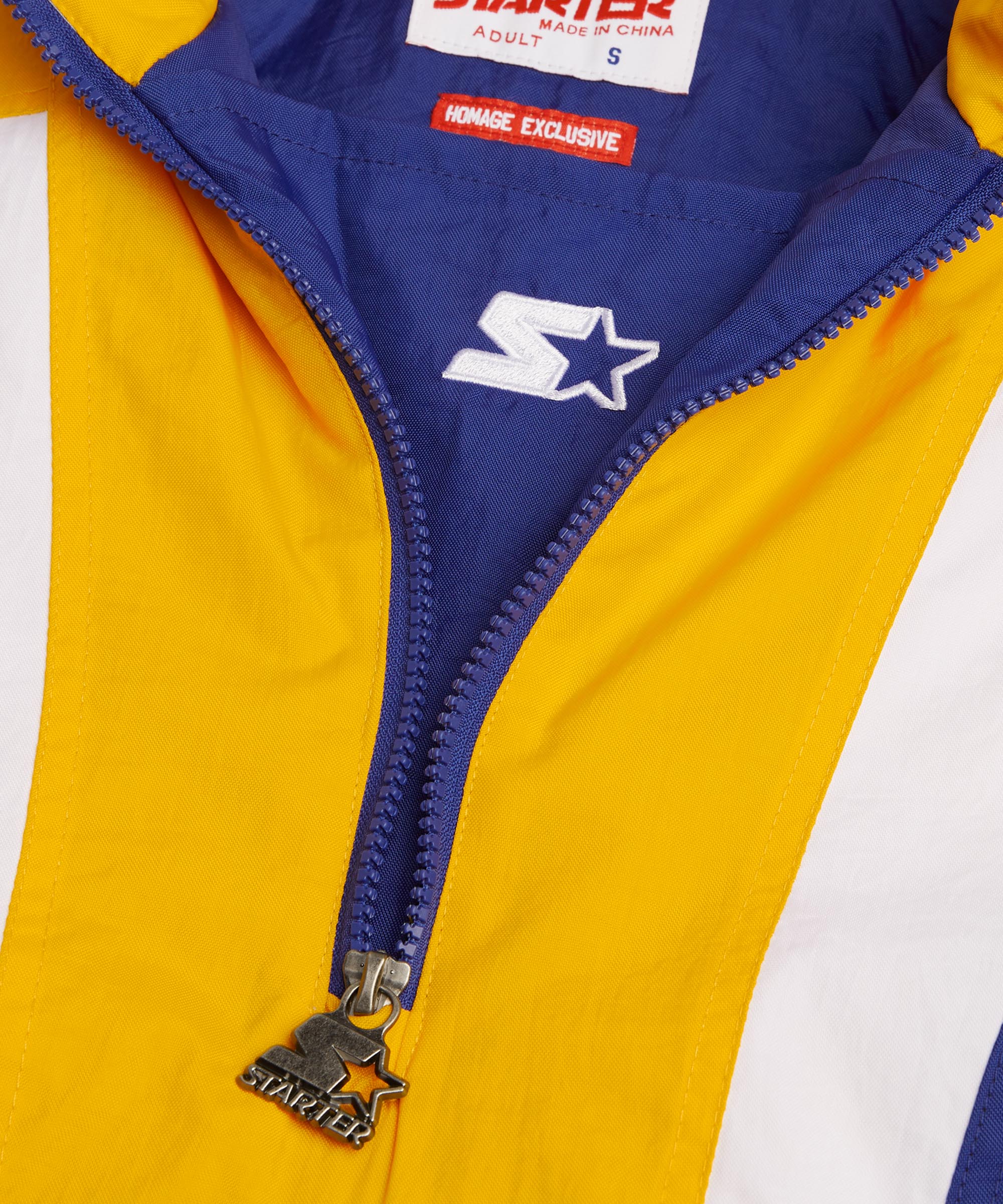 HOMAGE X Starter Warriors Pullover Jacket