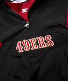 HOMAGE x Starter 49ers Blackout Breakaway Pullover Jacket