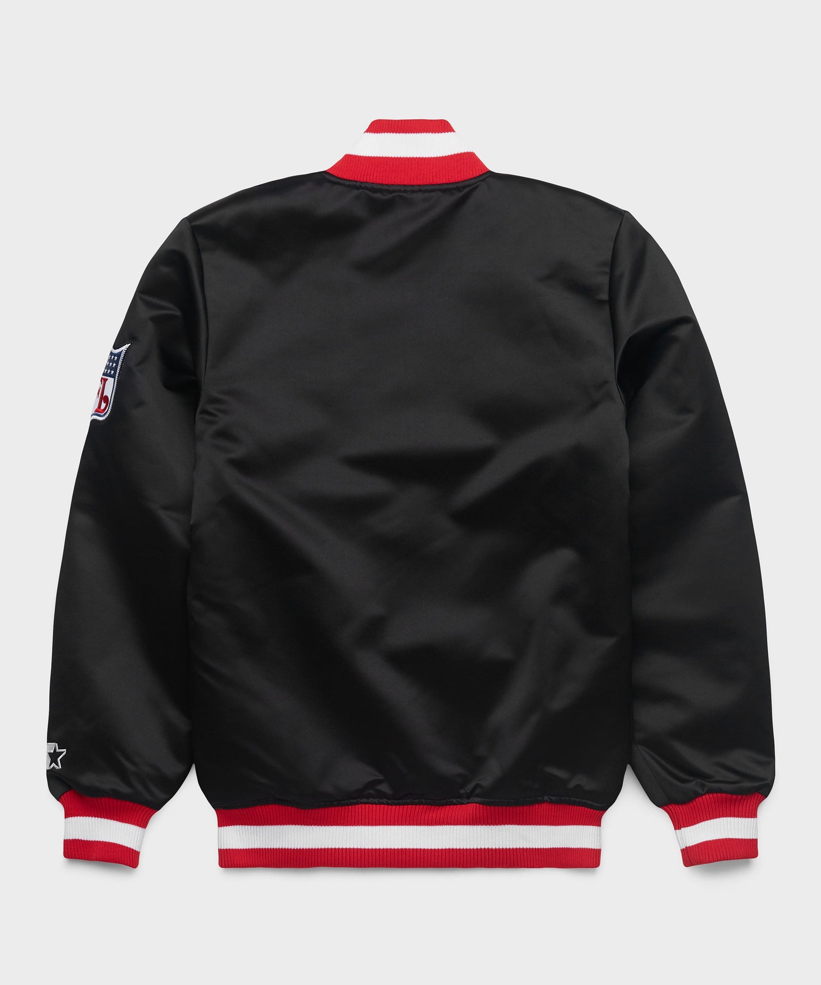 HOMAGE x Starter 49ers Blackout Heavyweight Satin Jacket