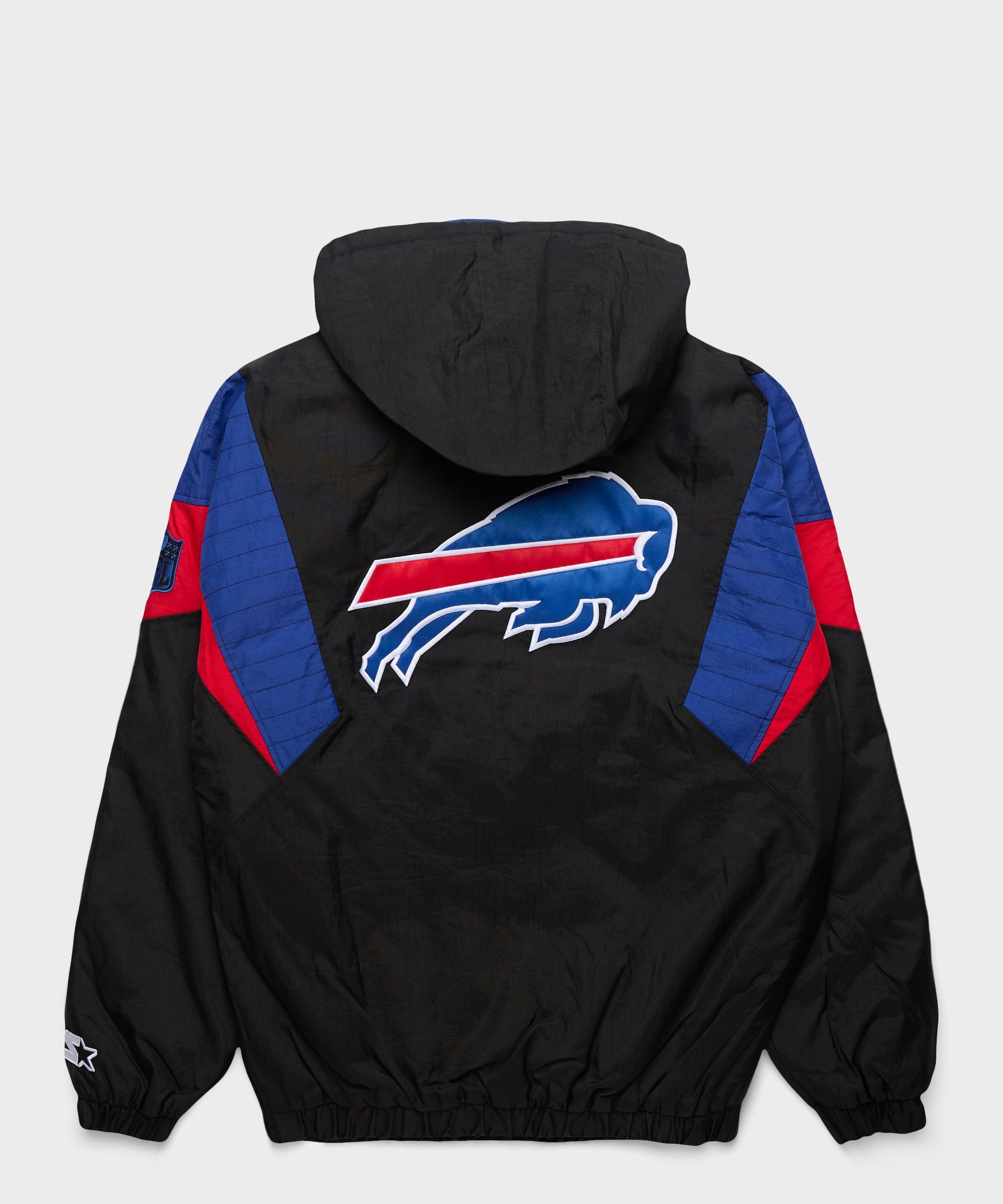 HOMAGE x Starter Bills Blackout Breakaway Pullover Jacket Black