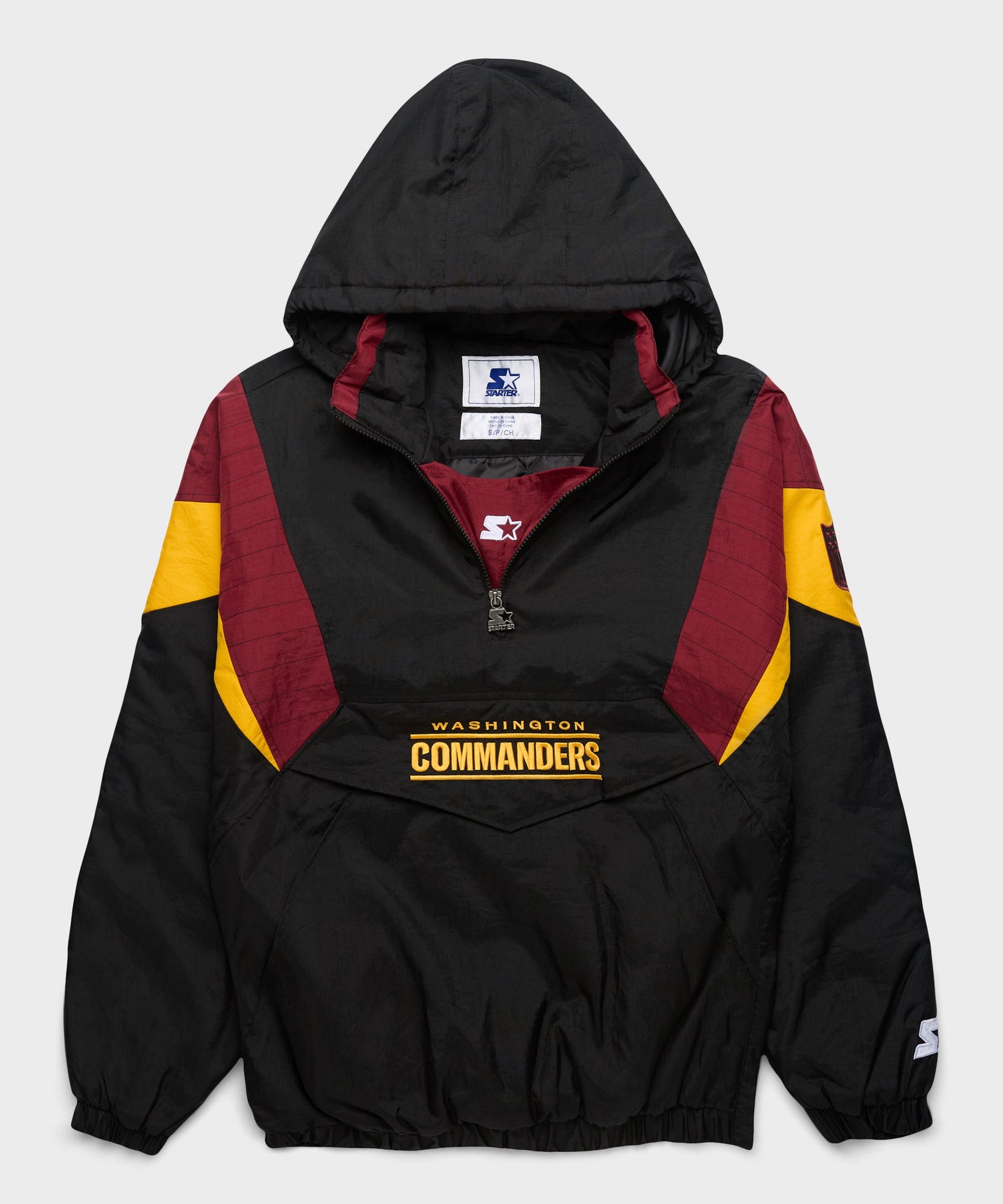 HOMAGE x Starter Commanders Blackout Breakaway Pullover Jacket