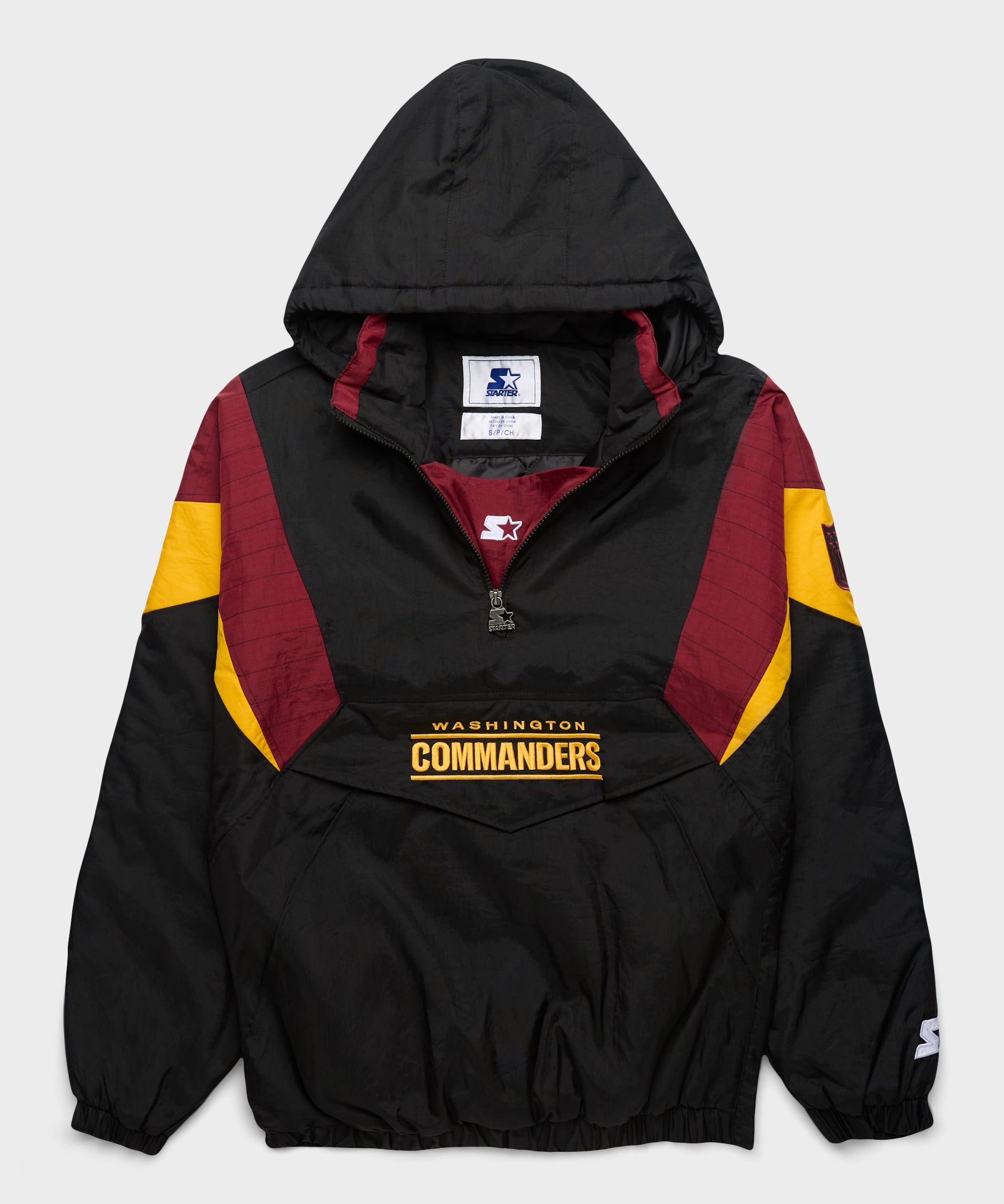 HOMAGE x Starter Commanders Blackout Breakaway Pullover Jacket