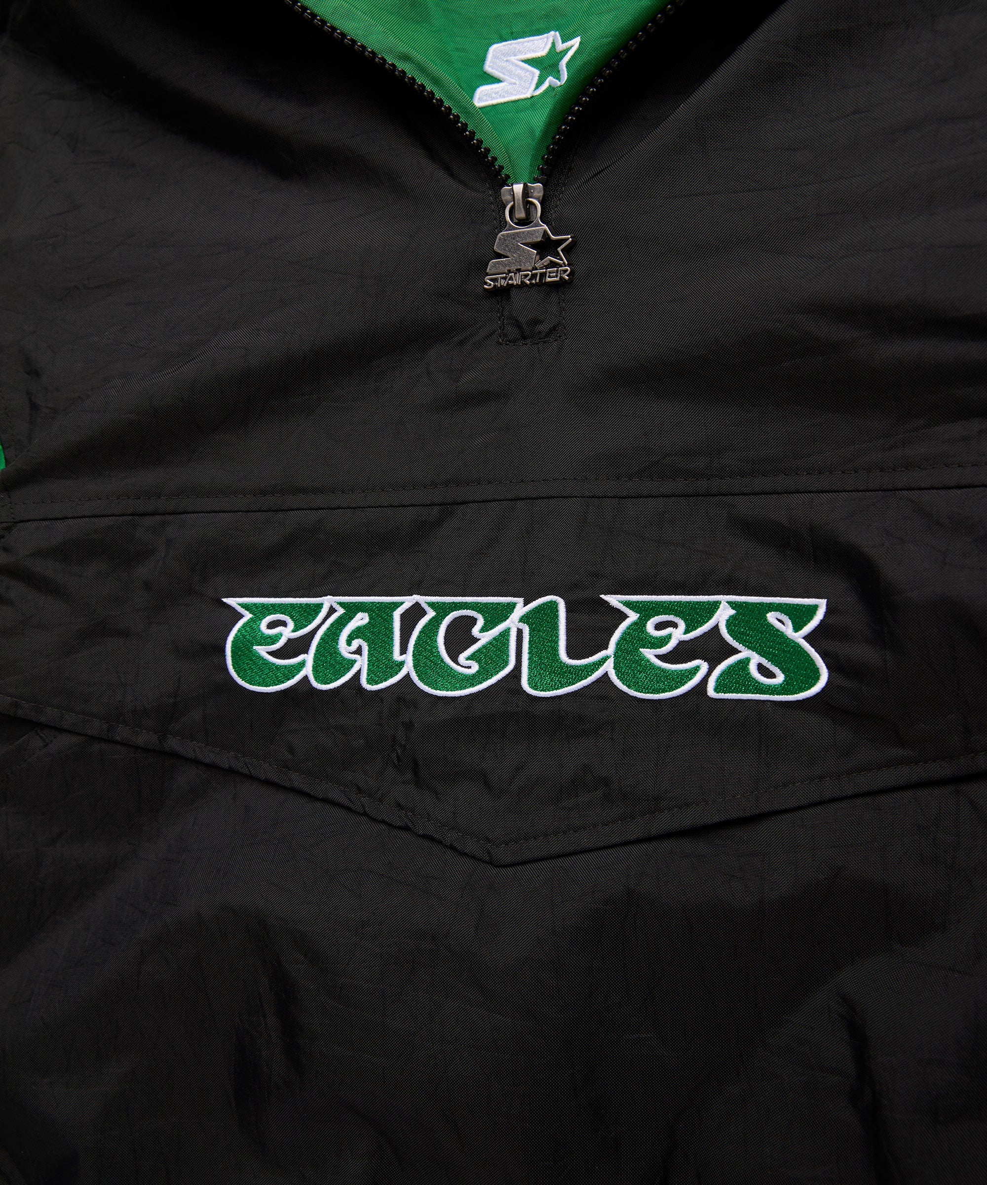 HOMAGE x Starter Eagles Blackout Breakaway Pullover Jacket