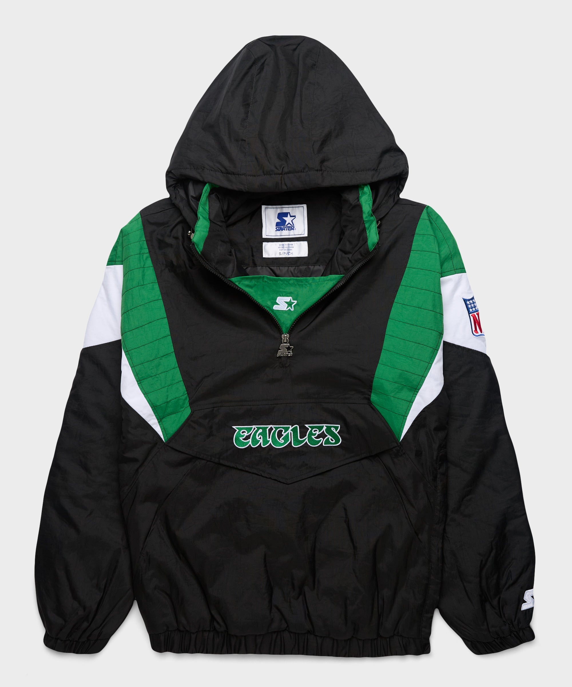 HOMAGE x Starter Eagles Blackout Breakaway Pullover Jacket