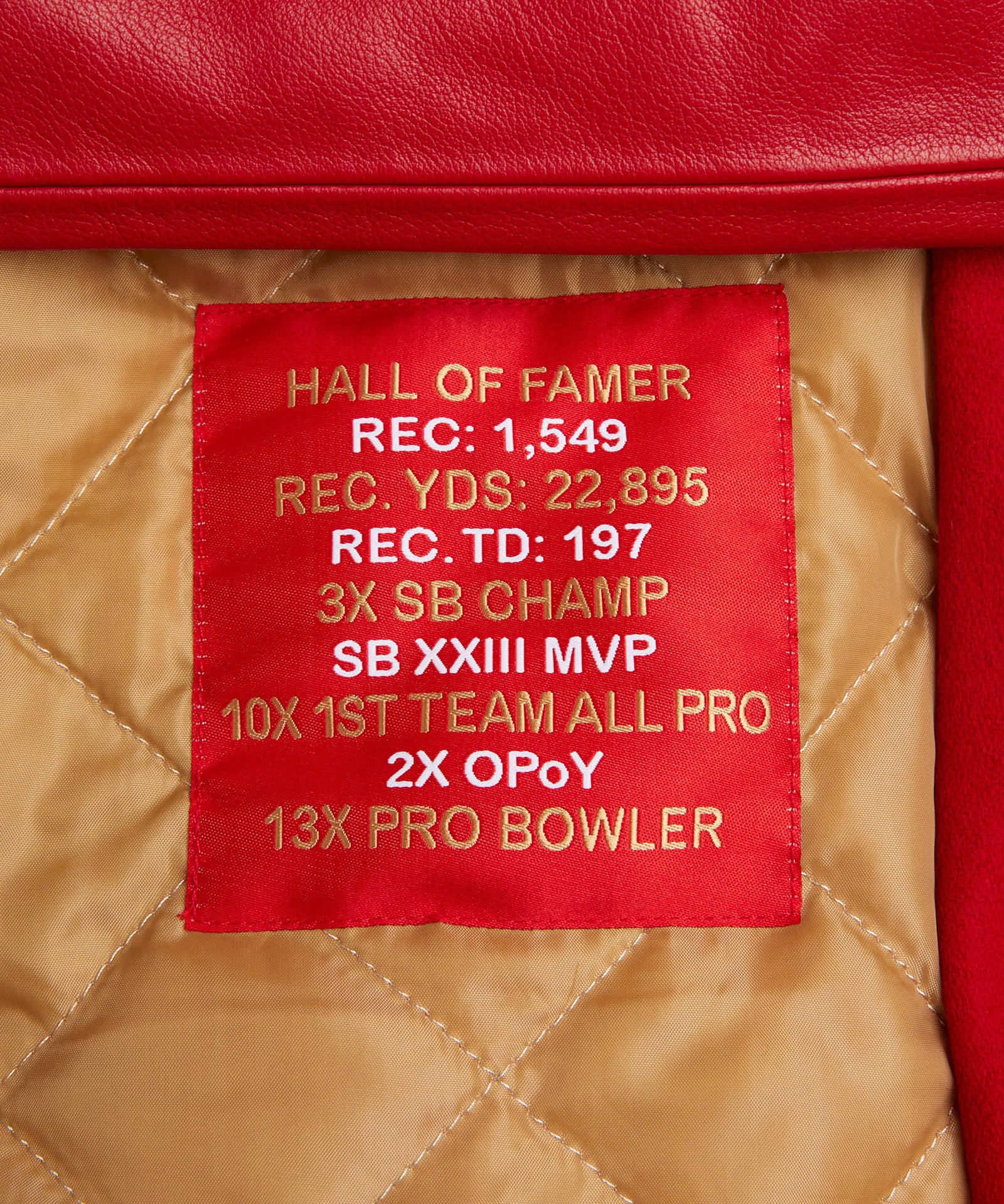 HOMAGE x Starter Jerry Rice GOAT Jacket