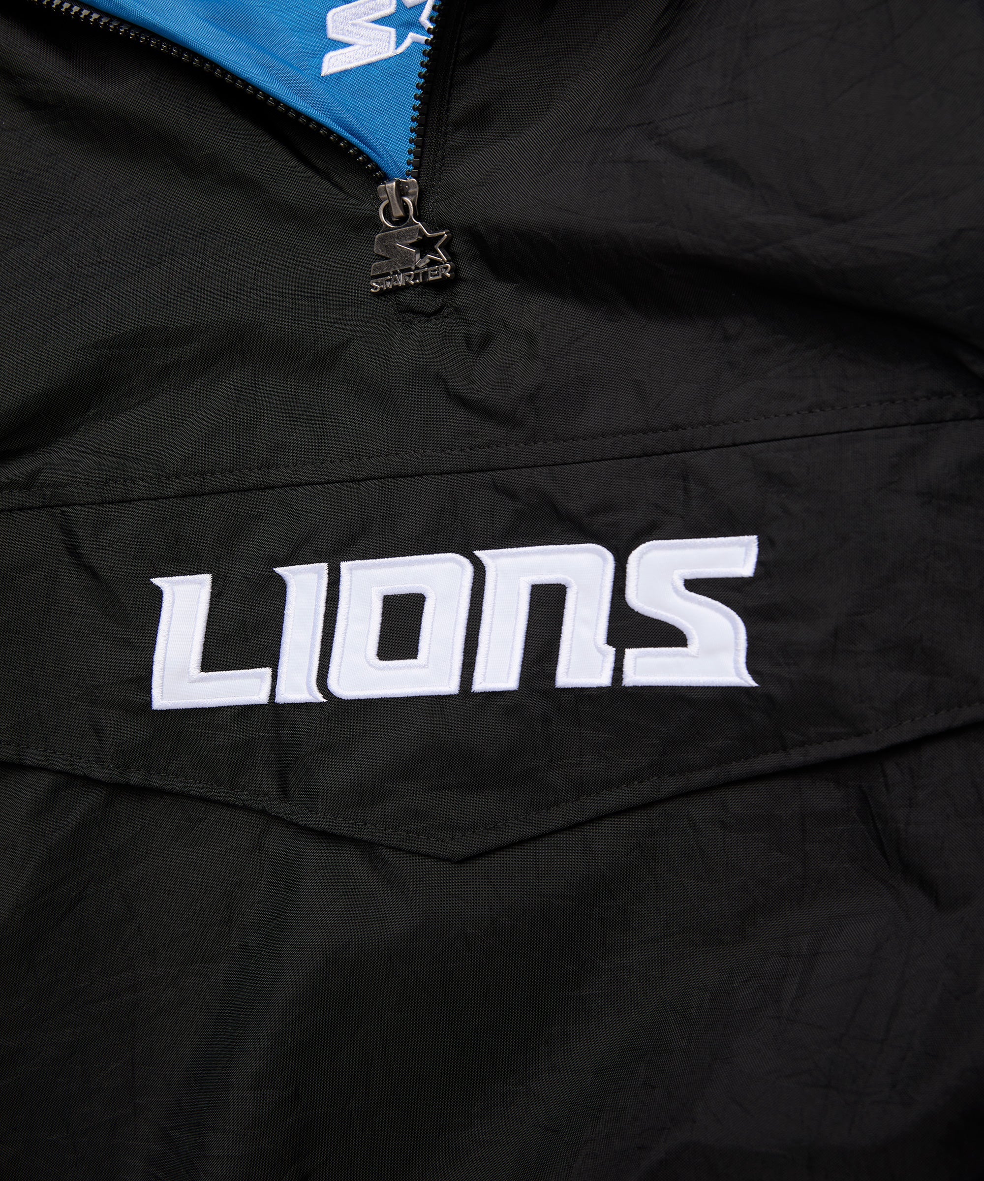 HOMAGE x Starter Lions Blackout Breakaway Pullover Jacket