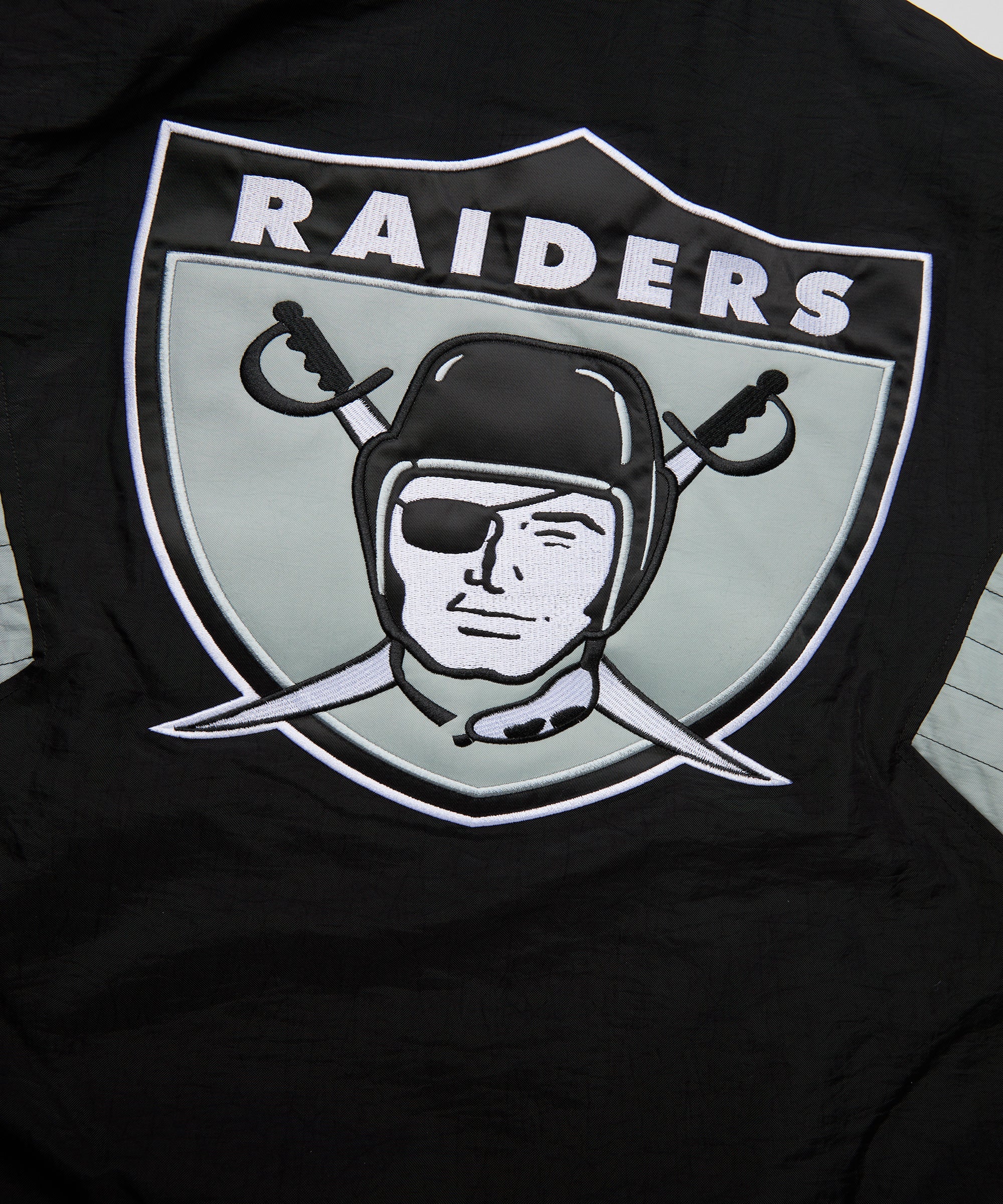 HOMAGE x Starter Raiders Blackout Breakaway Pullover Jacket