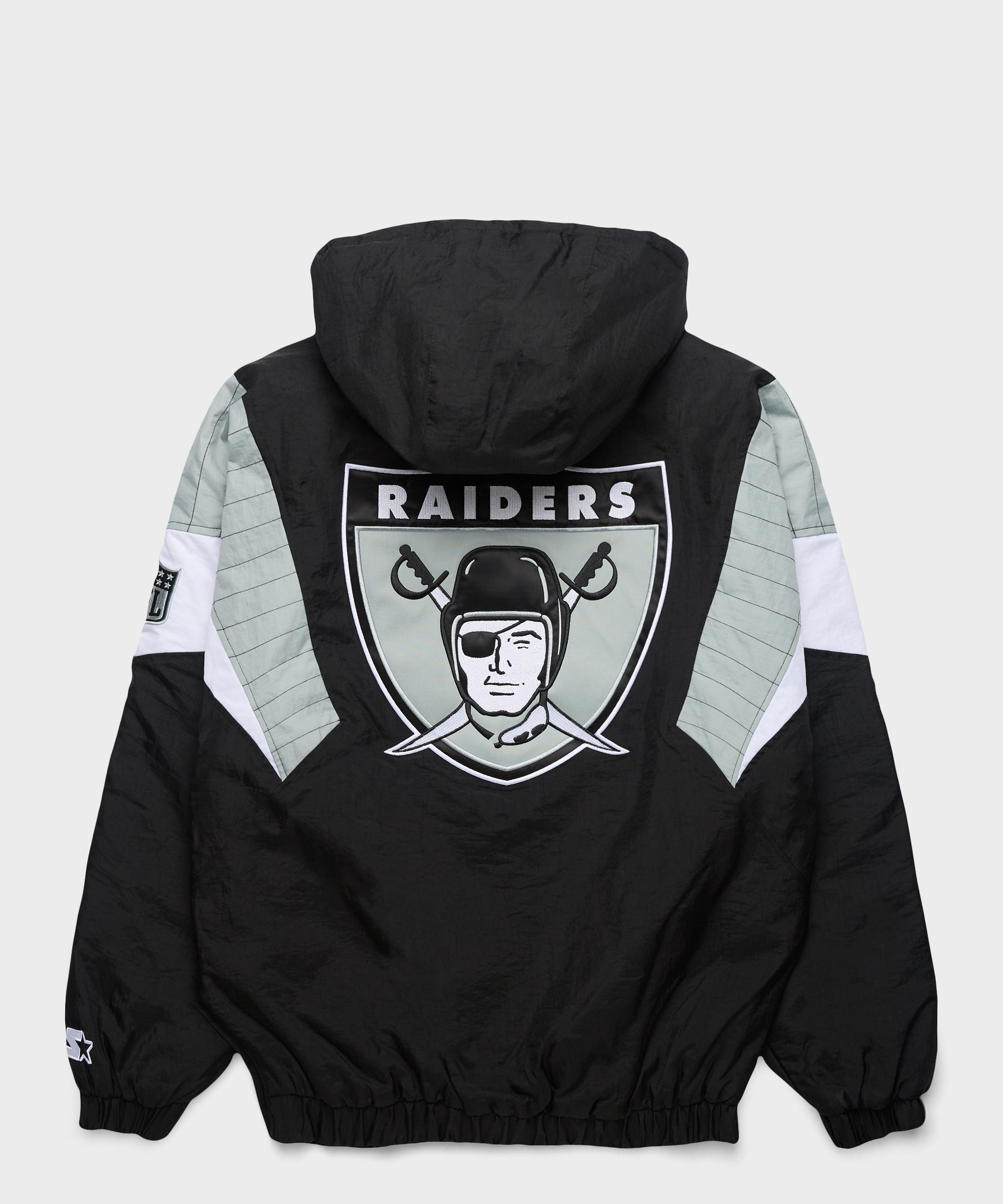 HOMAGE x Starter Raiders Blackout Breakaway Pullover Jacket