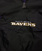 HOMAGE x Starter Ravens Blackout Breakaway Pullover Jacket