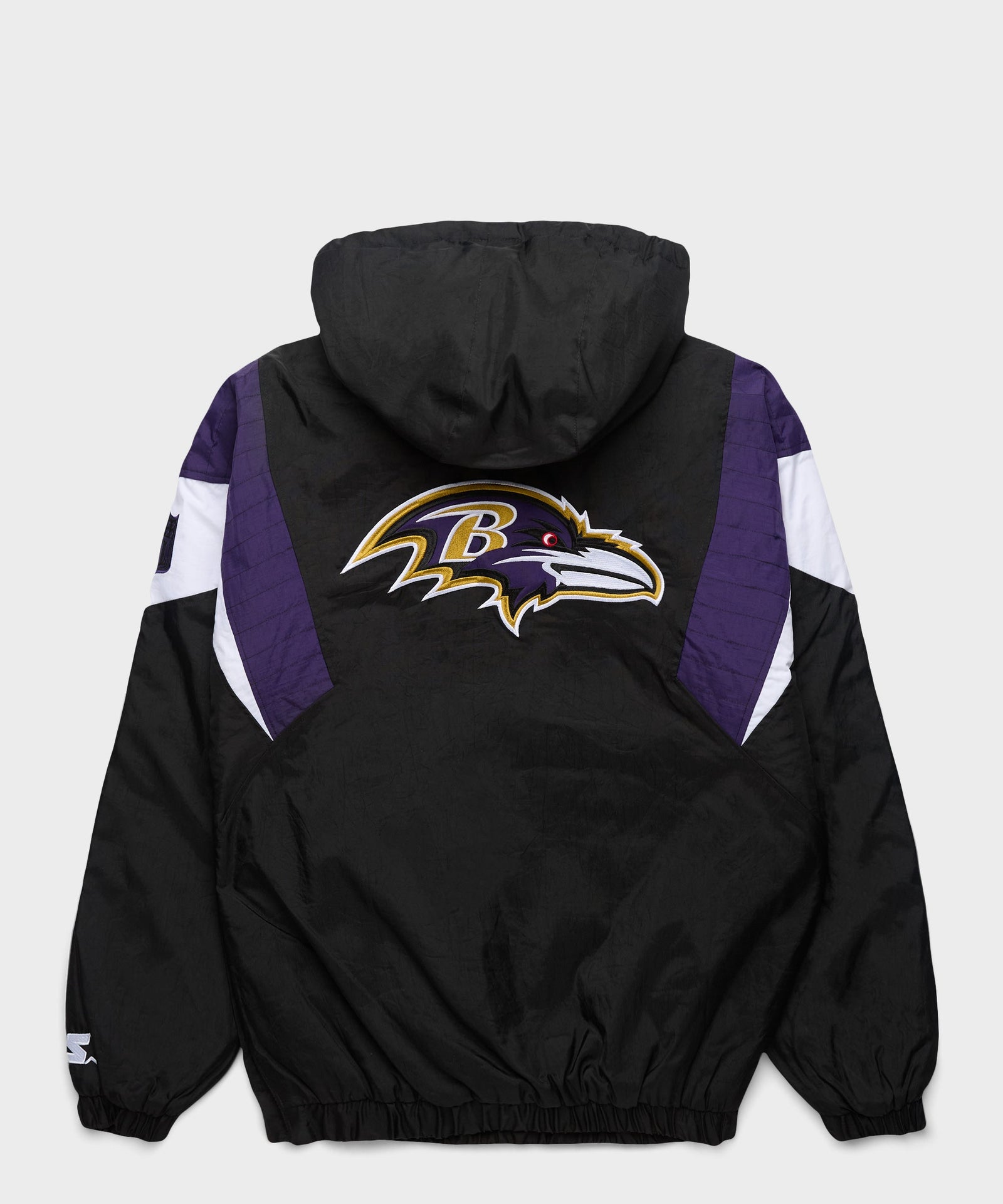 HOMAGE x Starter Ravens Blackout Breakaway Pullover Jacket