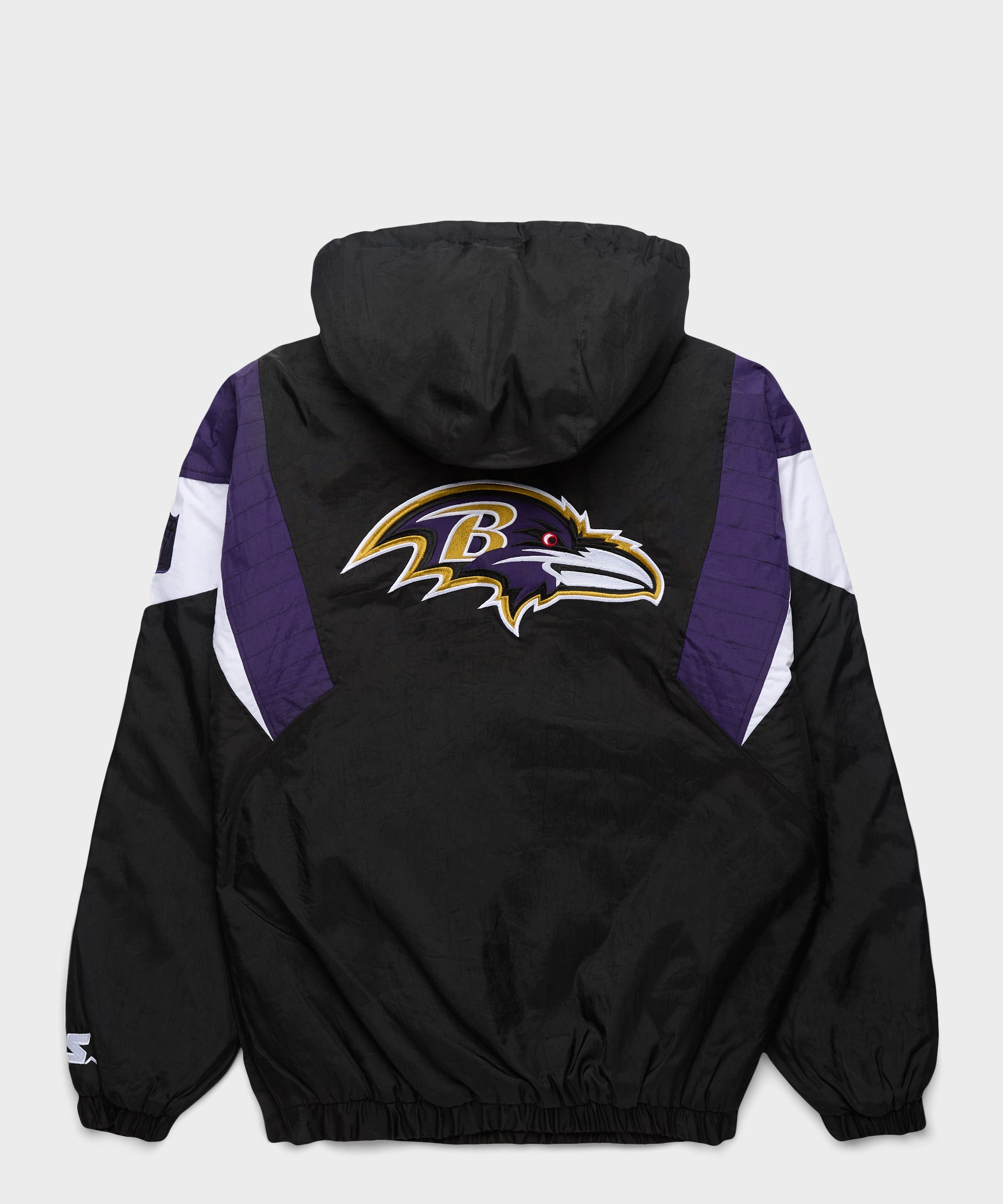 HOMAGE x Starter Ravens Blackout Breakaway Pullover Jacket