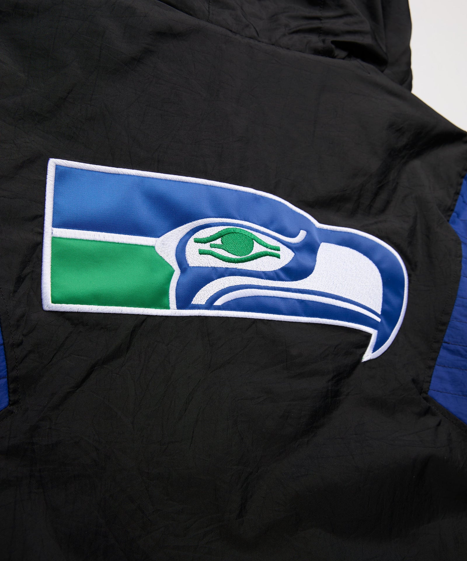 HOMAGE x Starter Seahawks Blackout Breakaway Pullover Jacket
