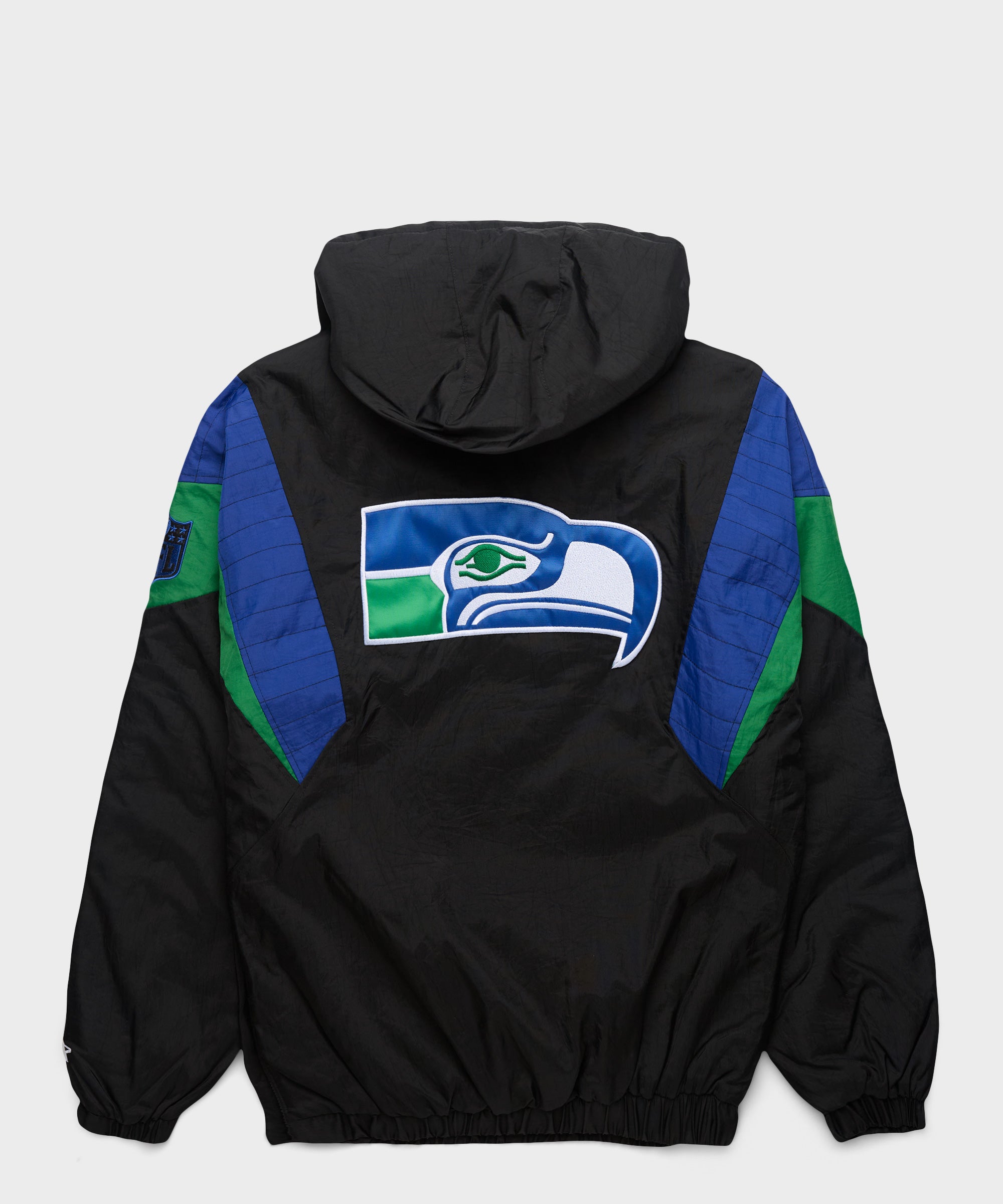 HOMAGE x Starter Seahawks Blackout Breakaway Pullover Jacket Black