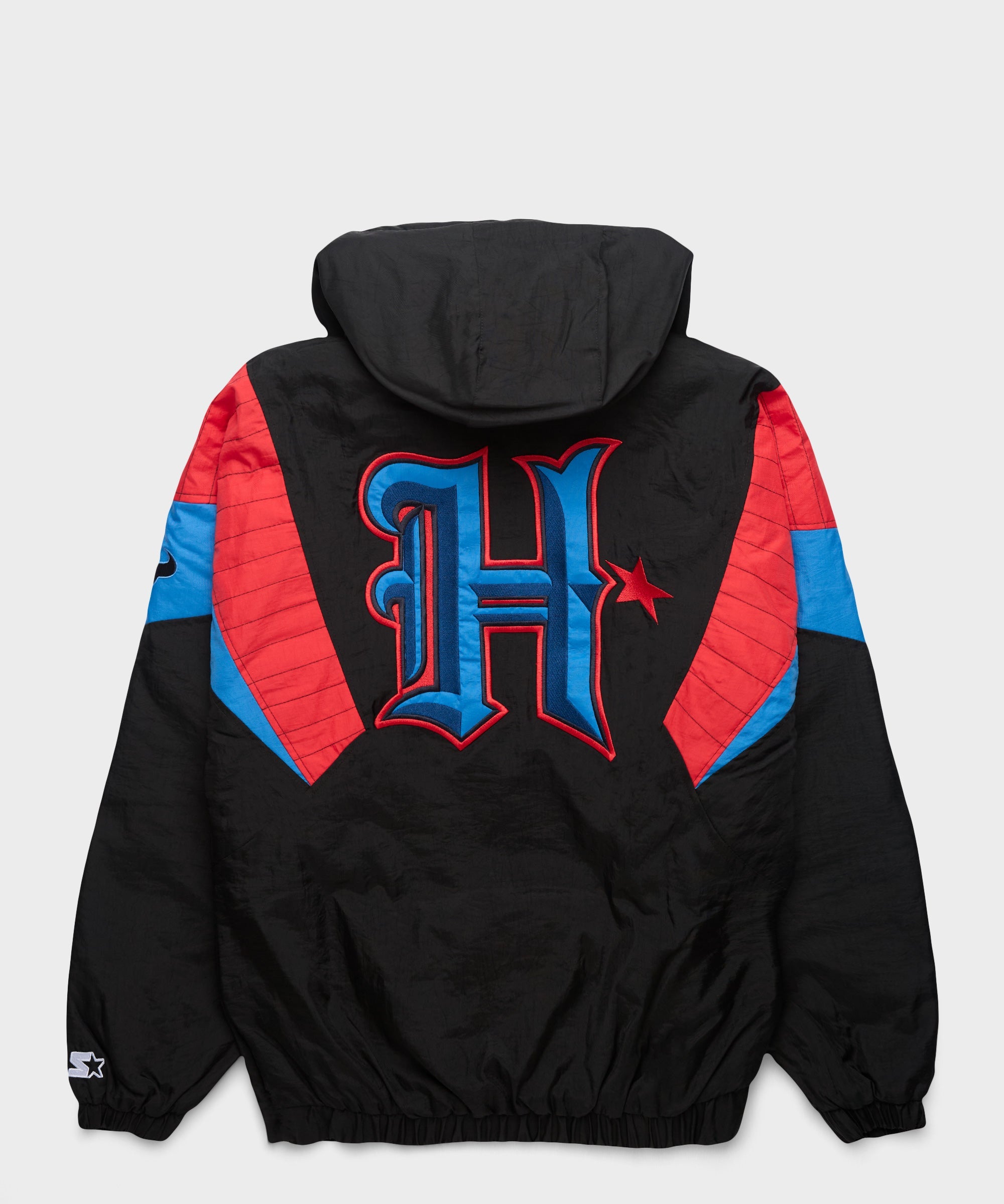 HOMAGE x Starter Texans Blackout Breakaway Pullover Jacket