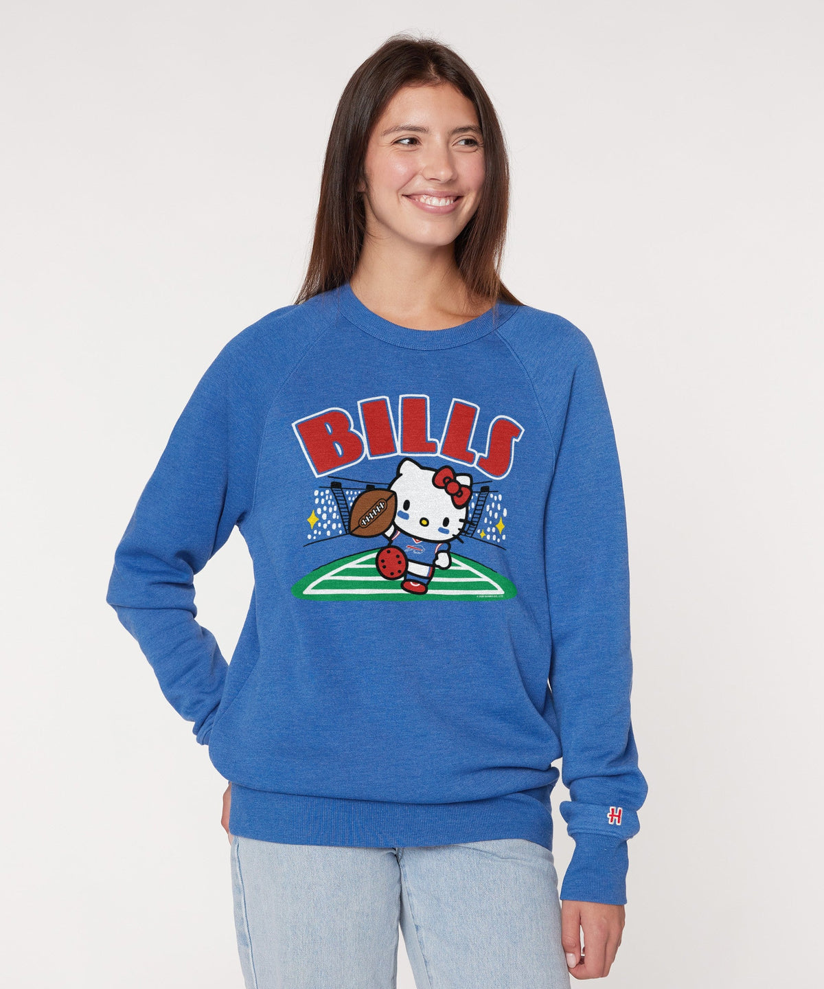 Hello Kitty x Buffalo Bills Touchdown Crewneck