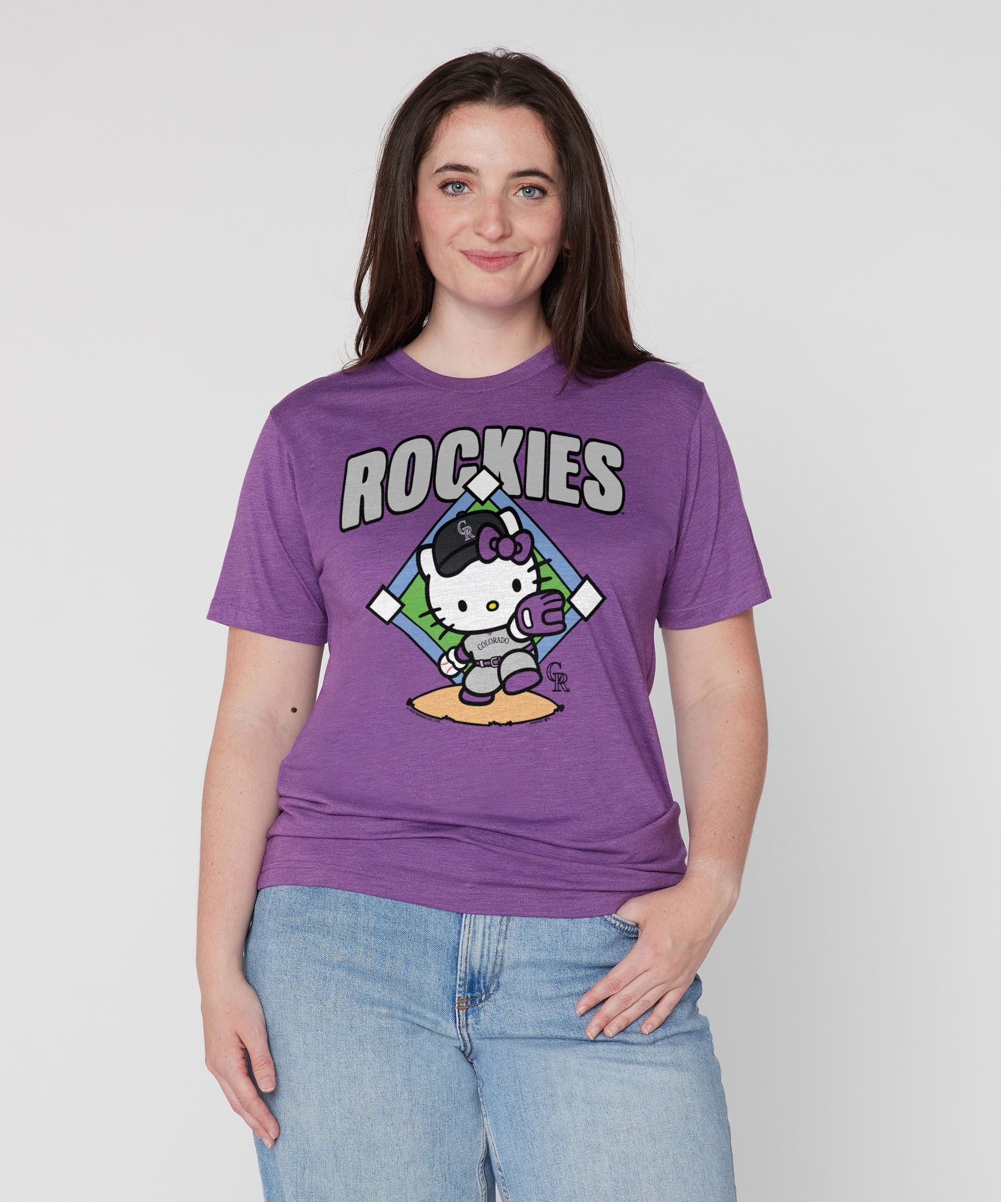 Hello Kitty x Colorado Rockies Throw