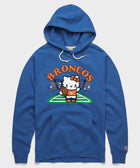 Hello Kitty x Denver Broncos Retro Football Hoodie