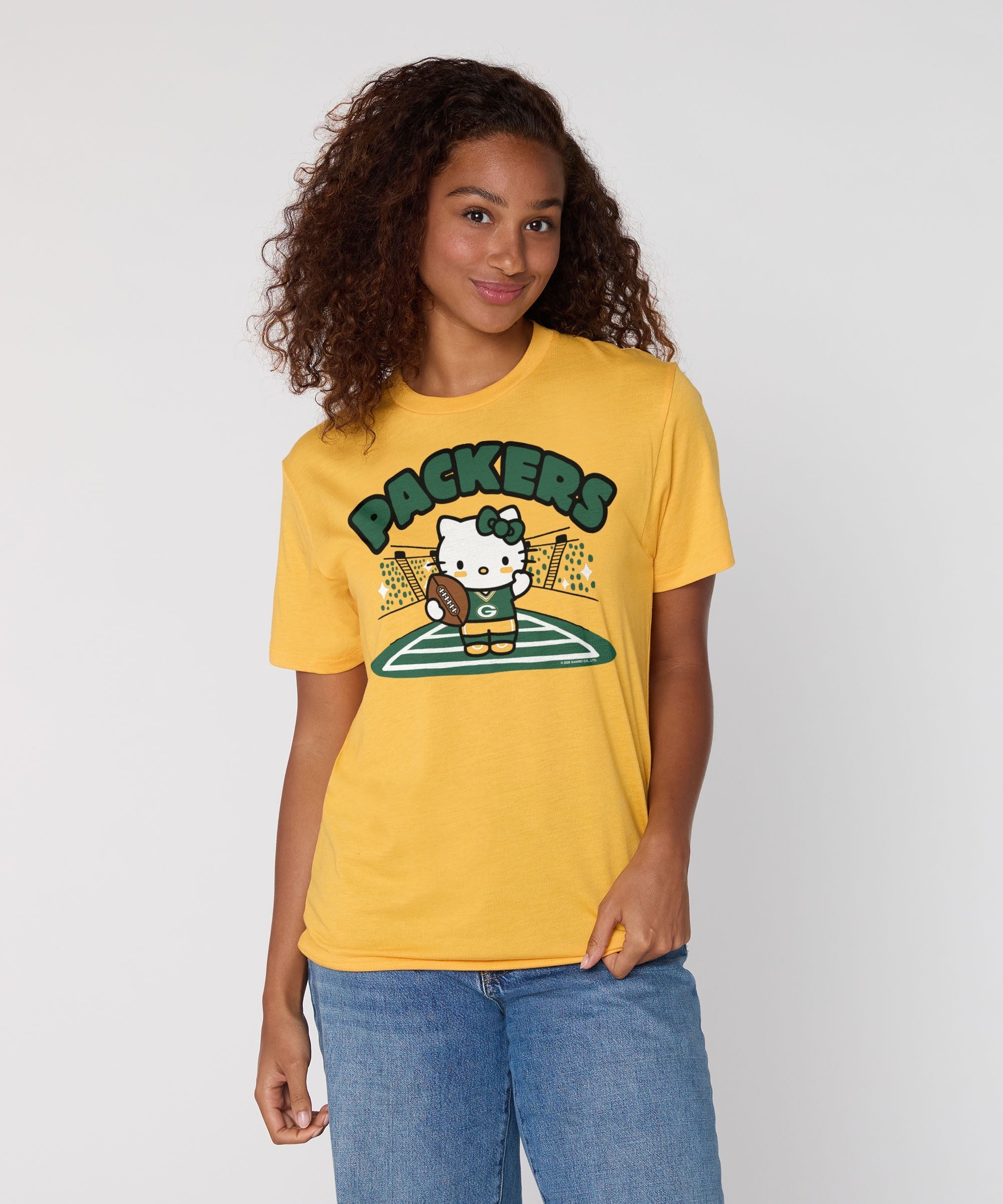 Hello Kitty x Green Bay Packers Football