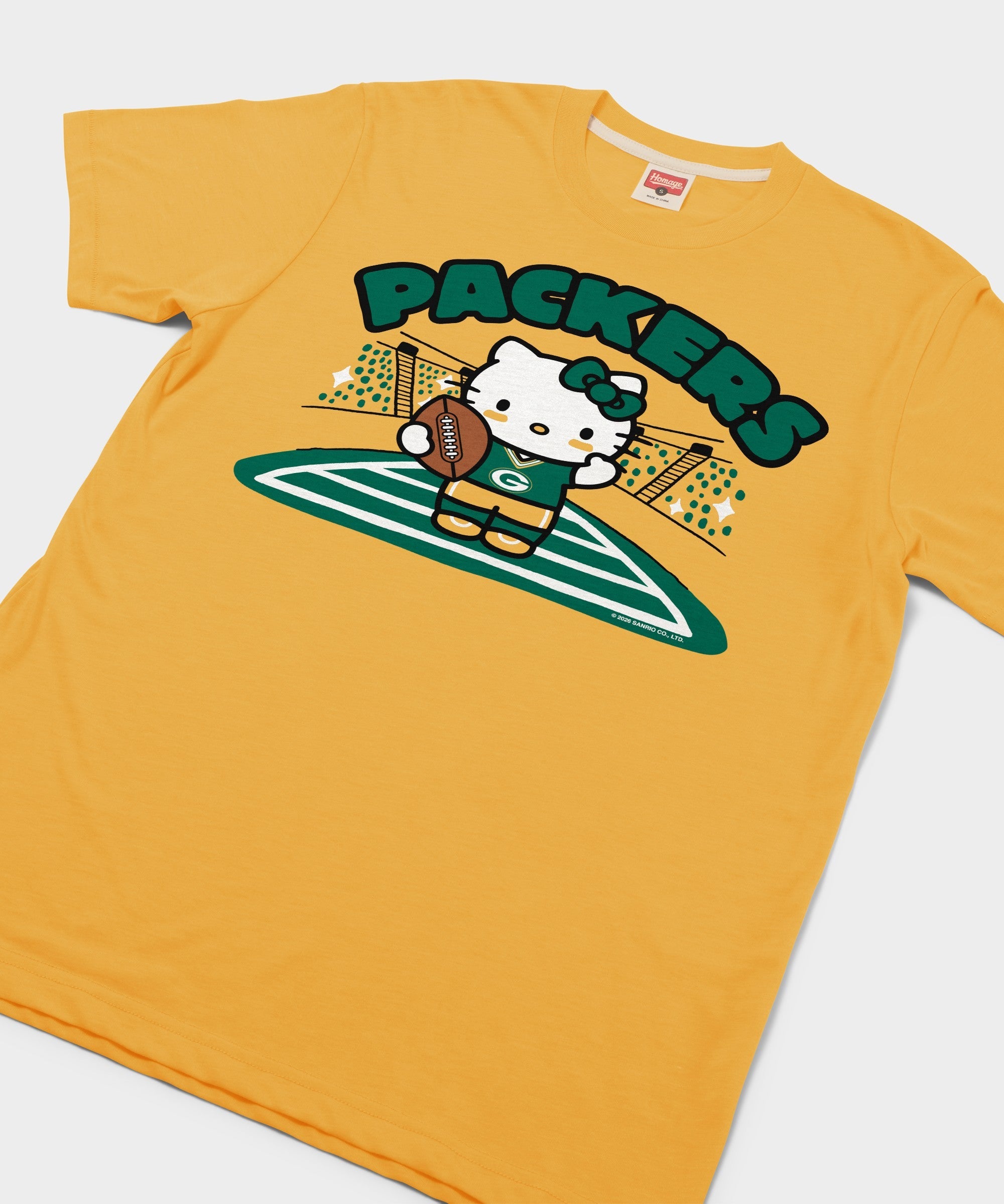 Hello Kitty x Green Bay Packers Football
