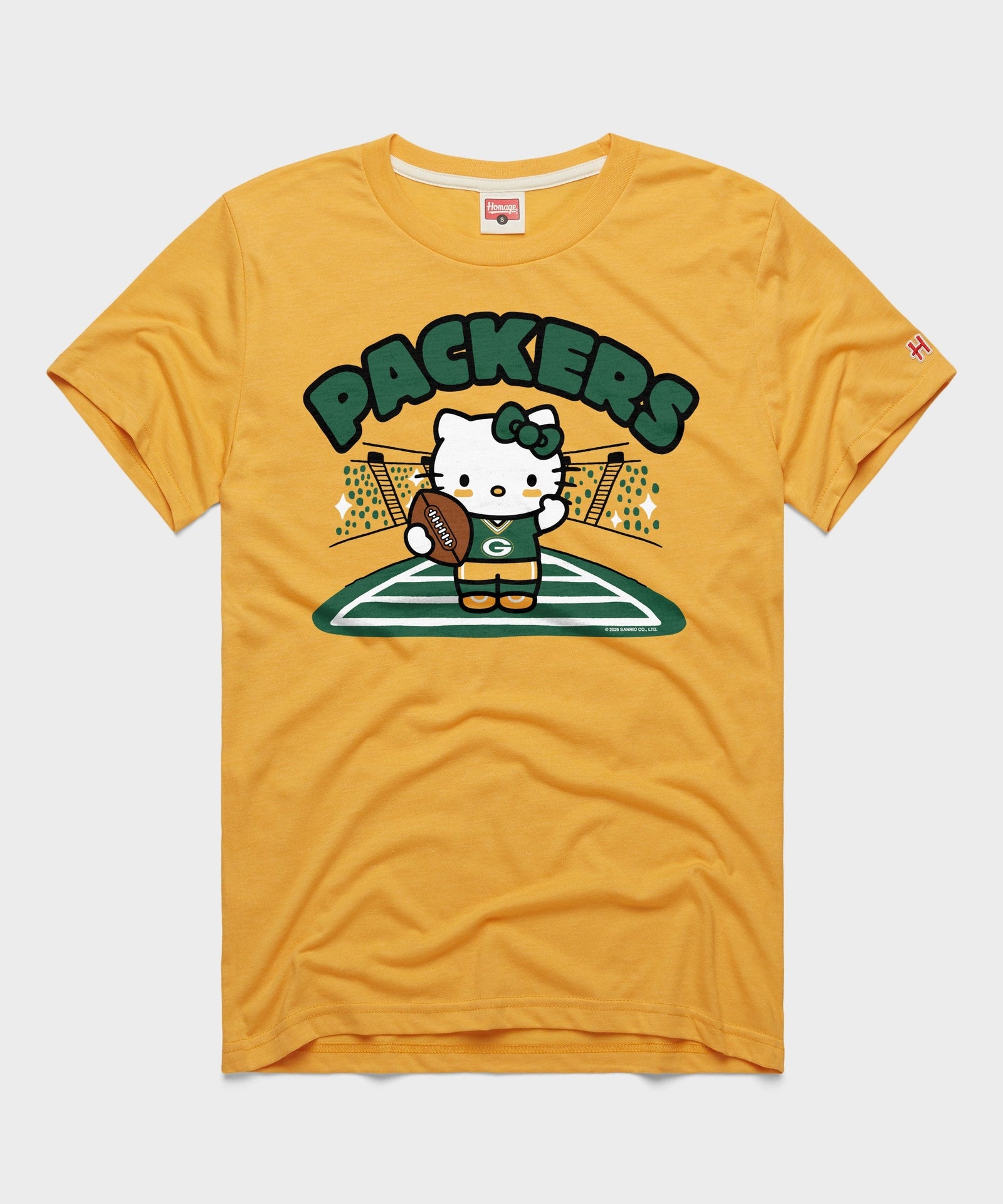 Hello Kitty x Green Bay Packers Football