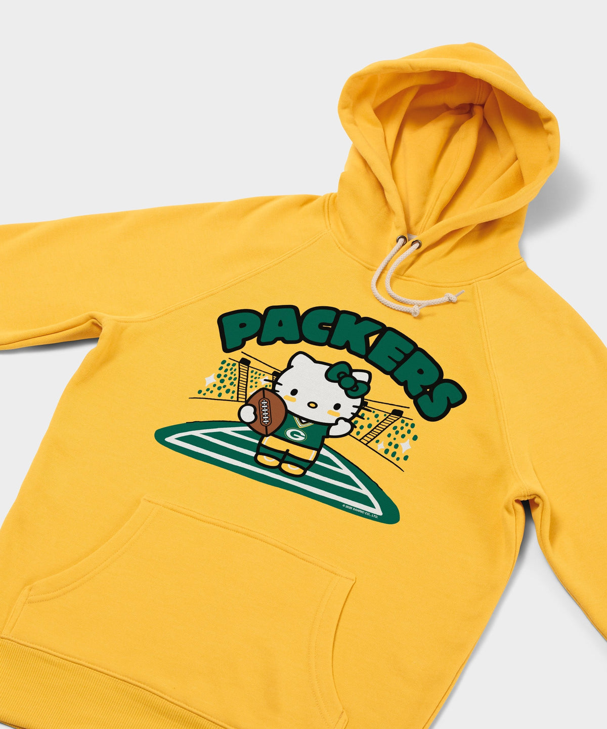 Hello Kitty x Green Bay Packers Football Hoodie
