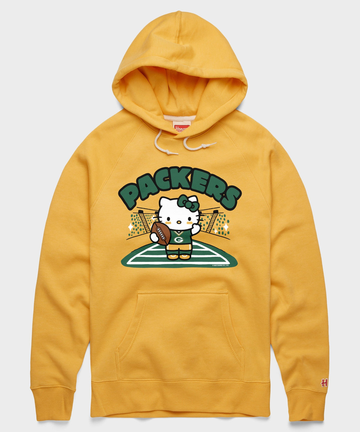 Hello Kitty x Green Bay Packers Football Hoodie