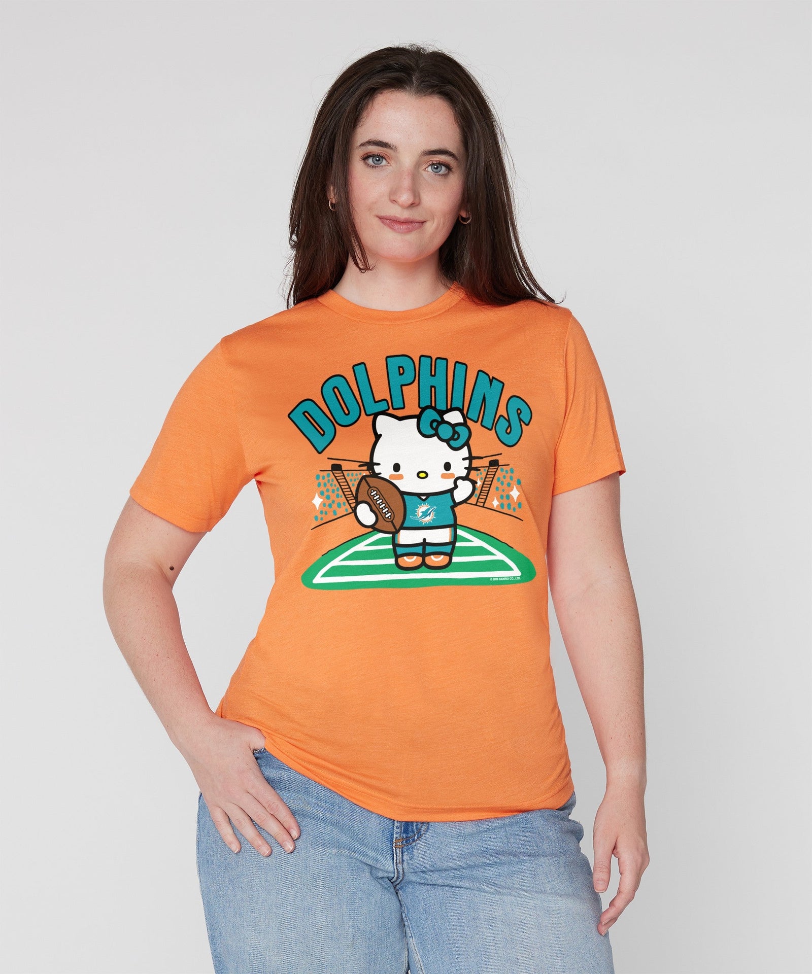 Hello Kitty x Miami Dolphins Football