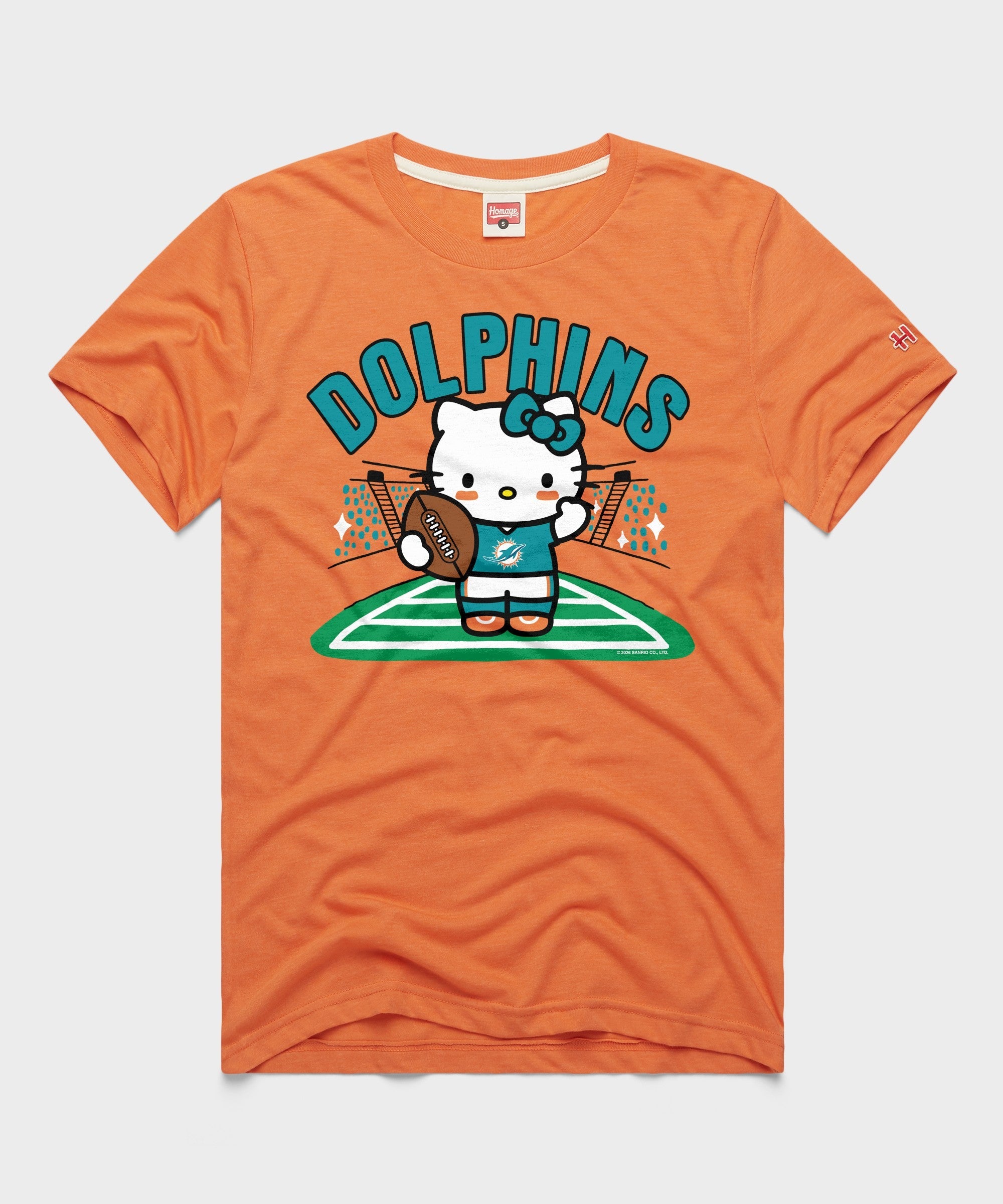Hello Kitty x Miami Dolphins Football